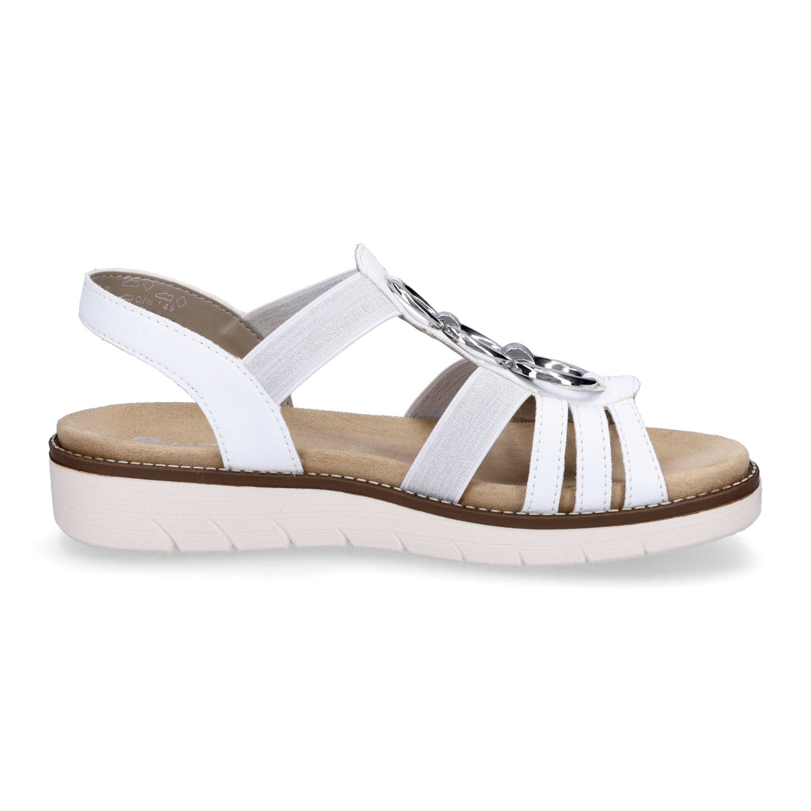 Remonte women's sandals white