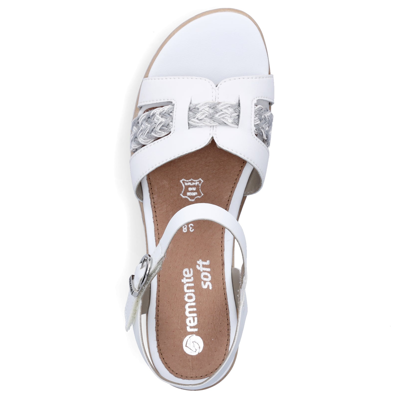 Remonte women's sandals white