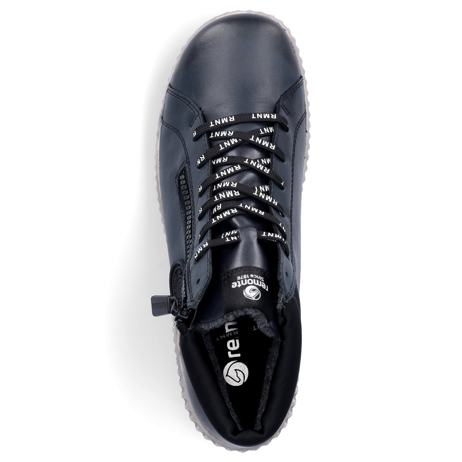 Remonte women's lace-up boot blue