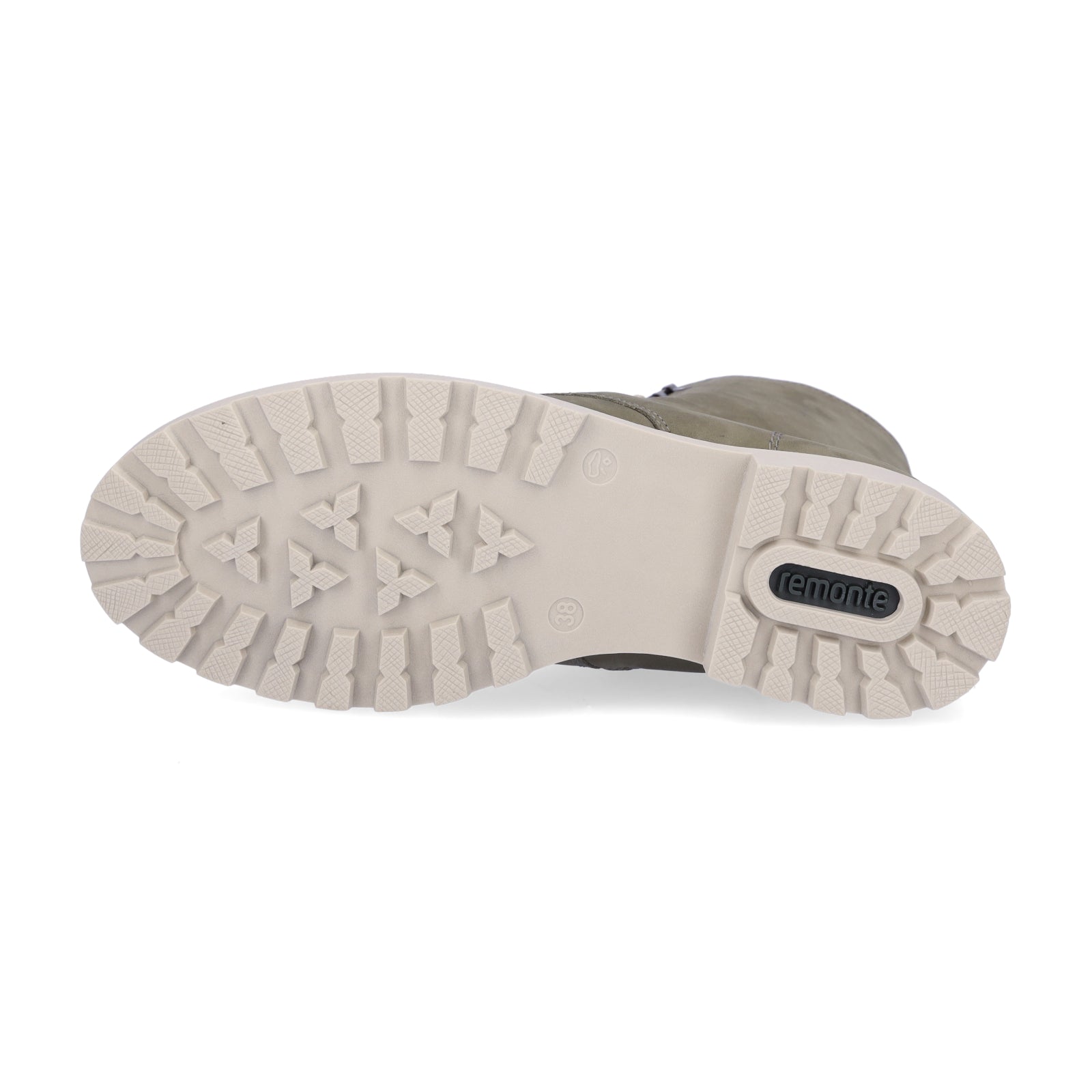 Remonte Damen Schnürboot khaki
