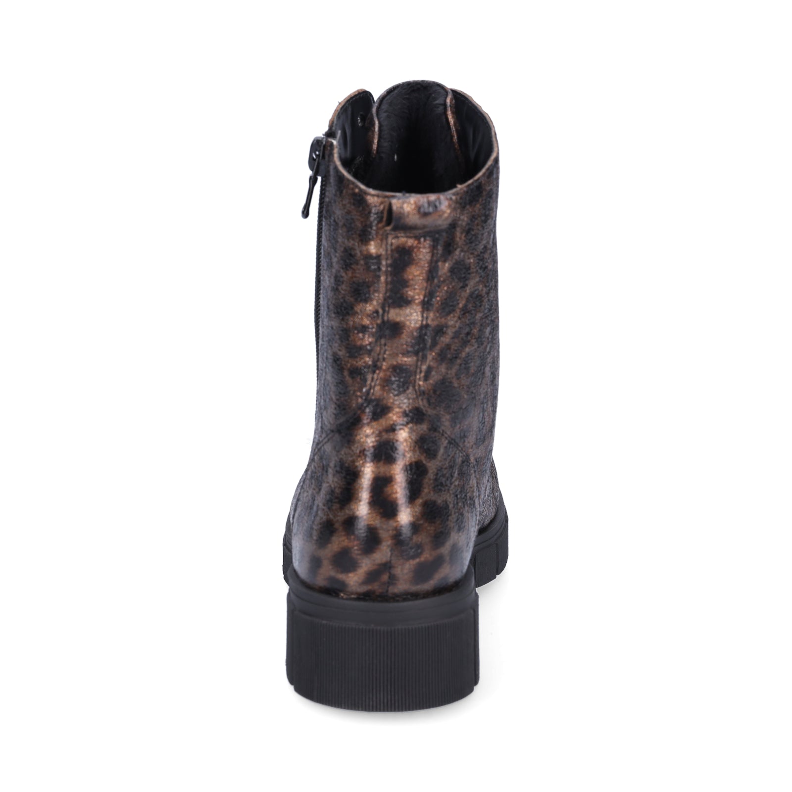 Remonte women's lace-up boots leo metallic