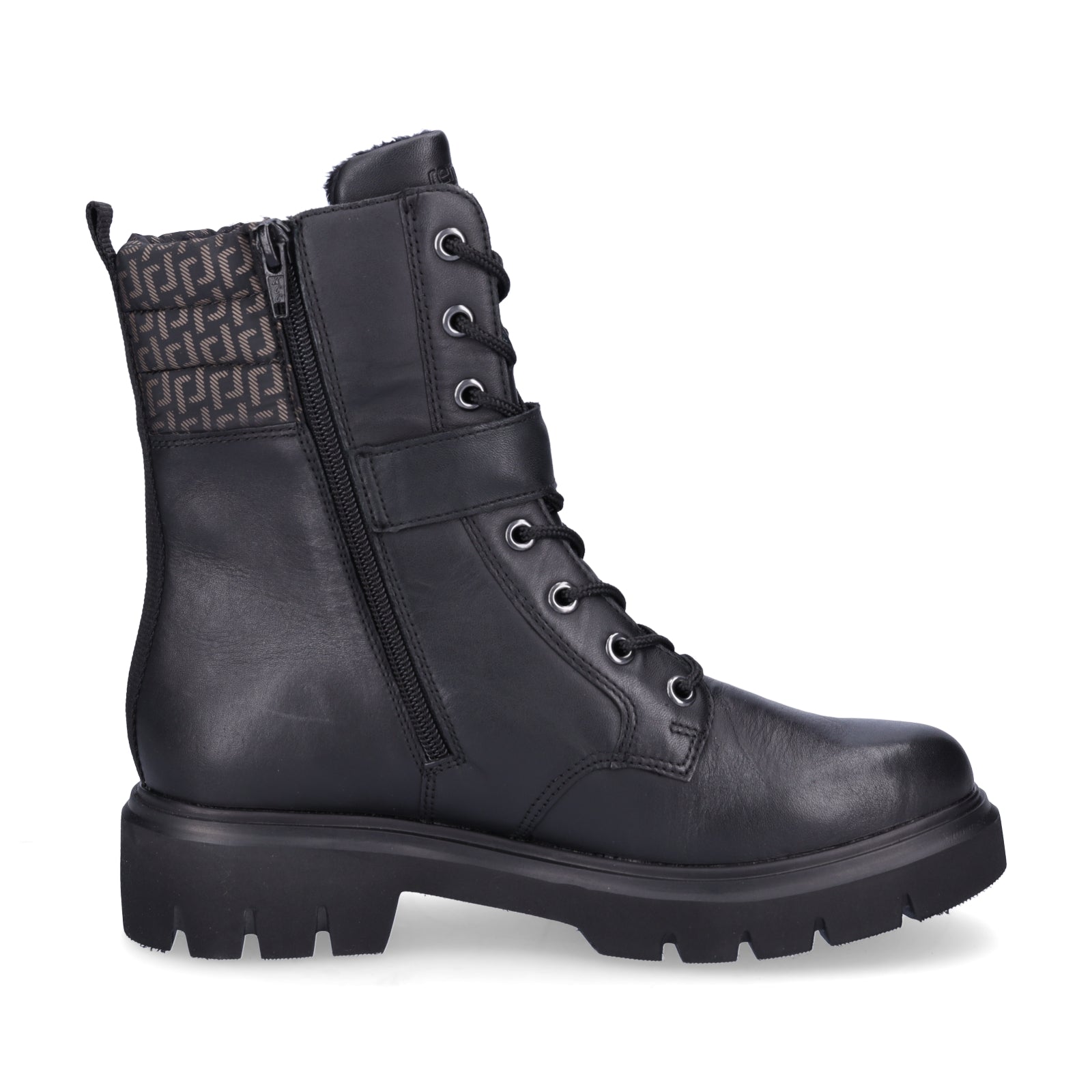 Remonte women's lace-up boot black
