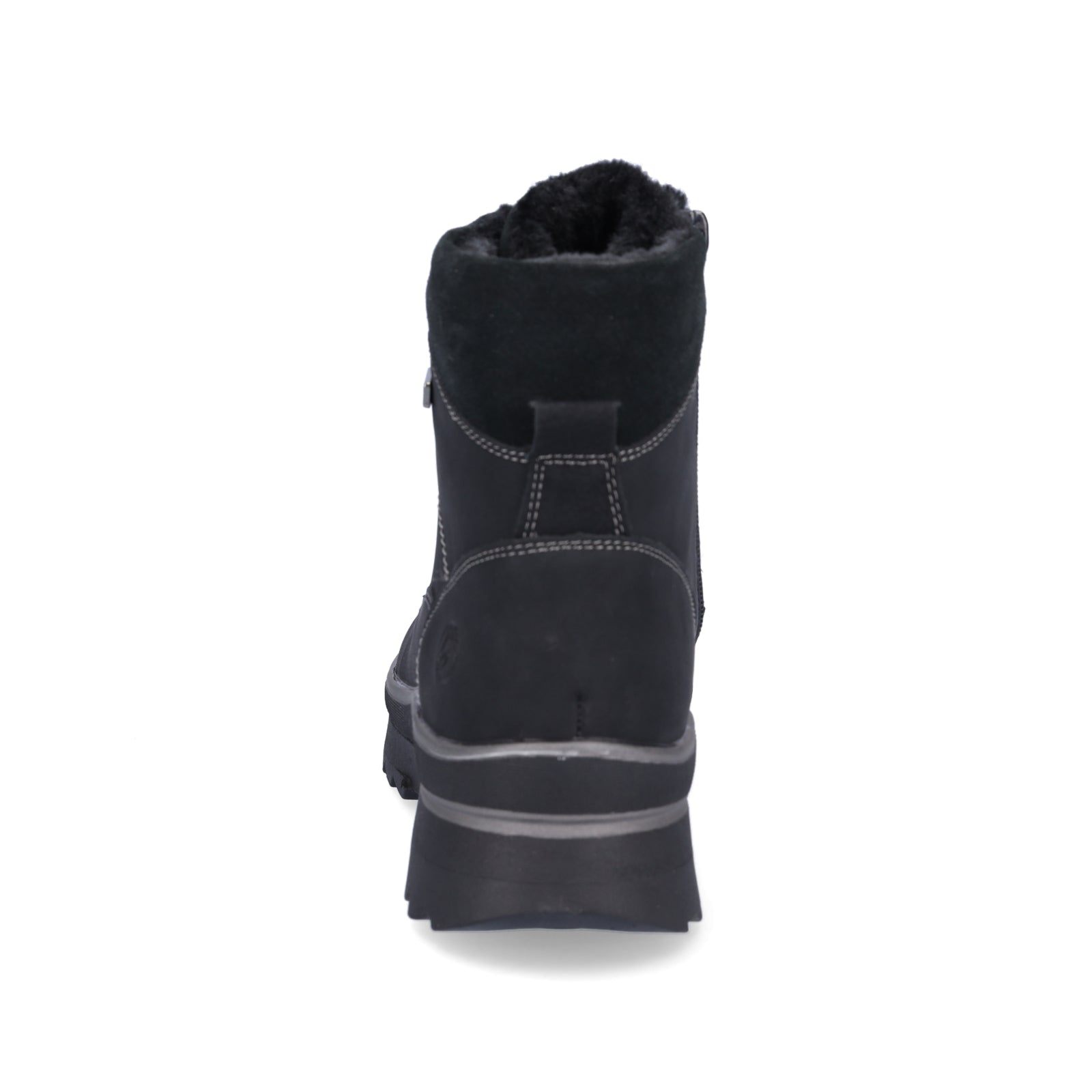 Remonte women's lace-up boot black