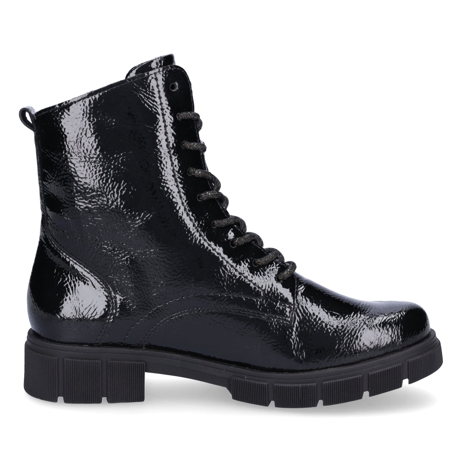 Remonte women's lace-up boot black