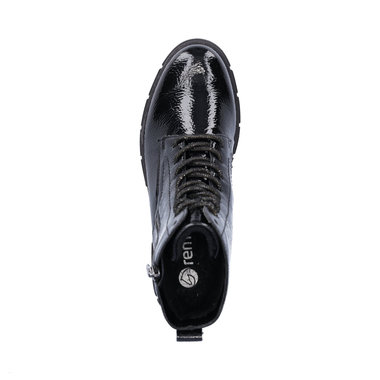 Remonte Damen Schnürboot schwarz