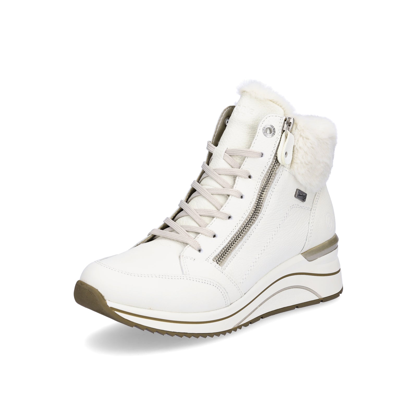 Remonte women's high-top sneakers white