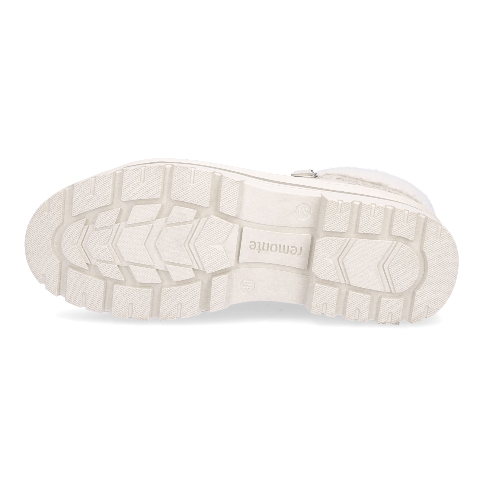 Remonte women's lace-up boots offwhite