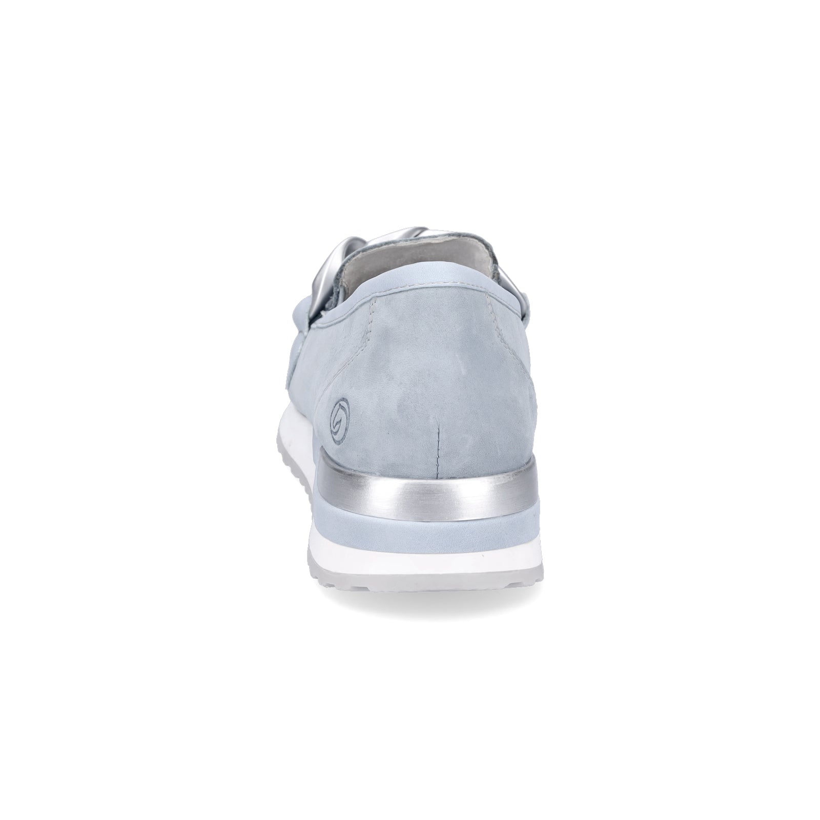 Remonte ladies slippers blue silver