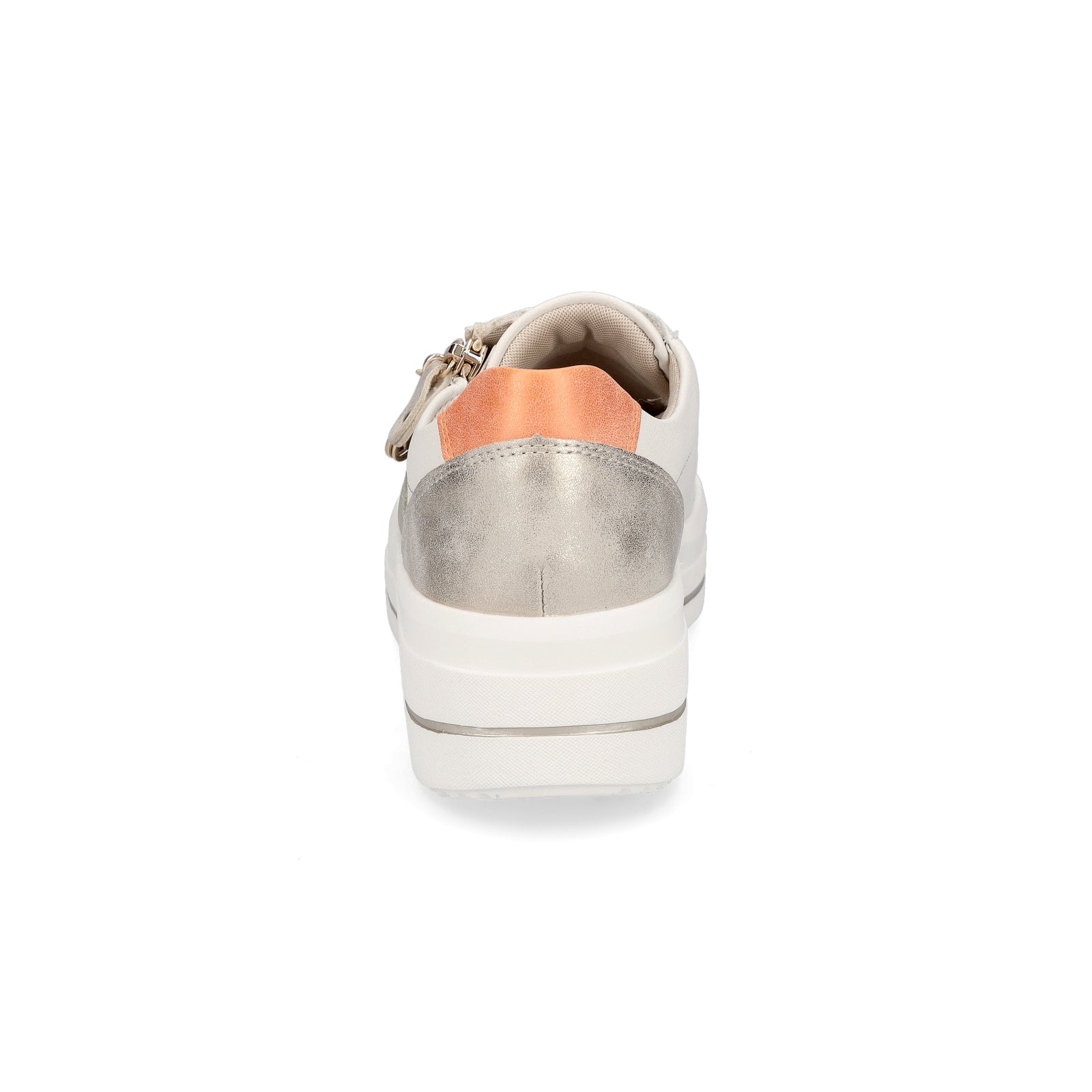 Remonte women's sneakers cream white combo