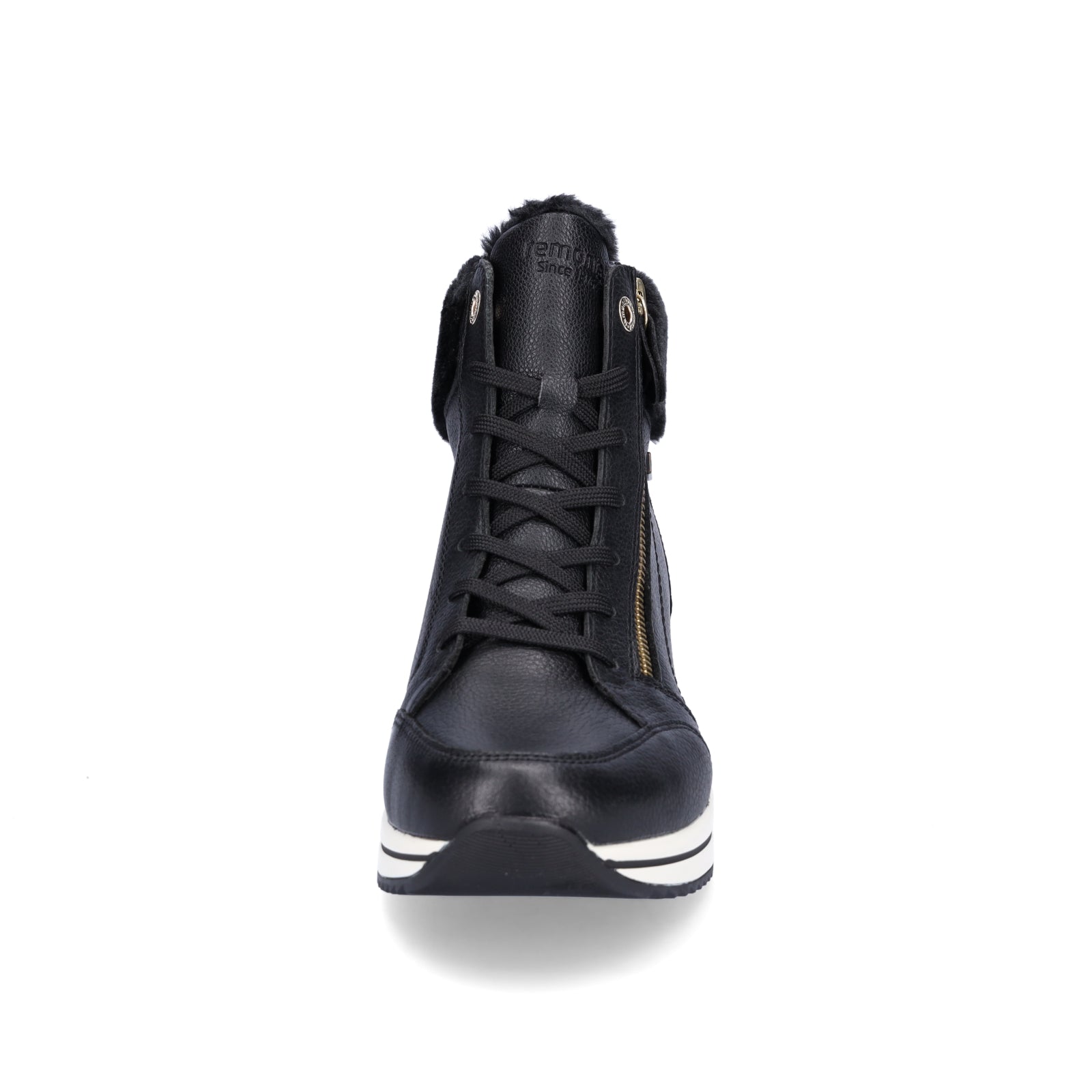 Remonte women's high-top sneakers black