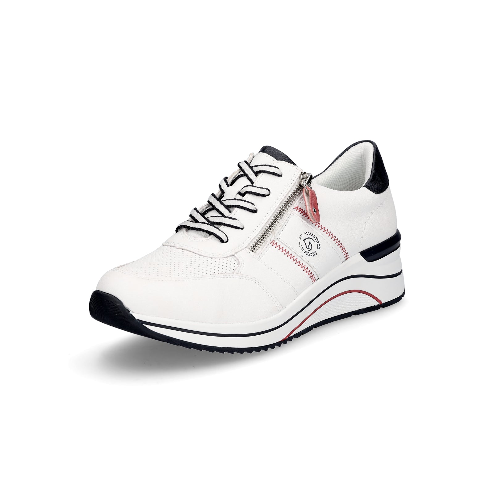 Remonte women's sneakers white blue