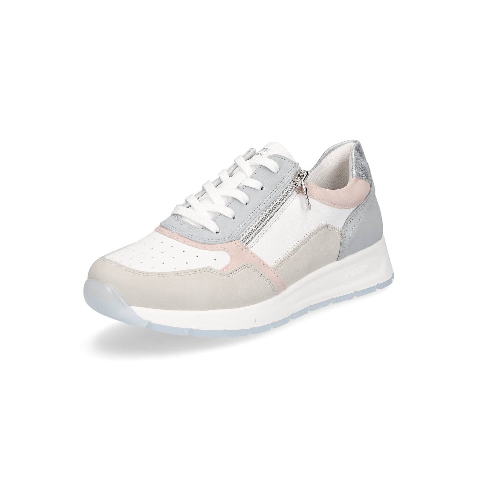 Remonte women's sneakers white pastel