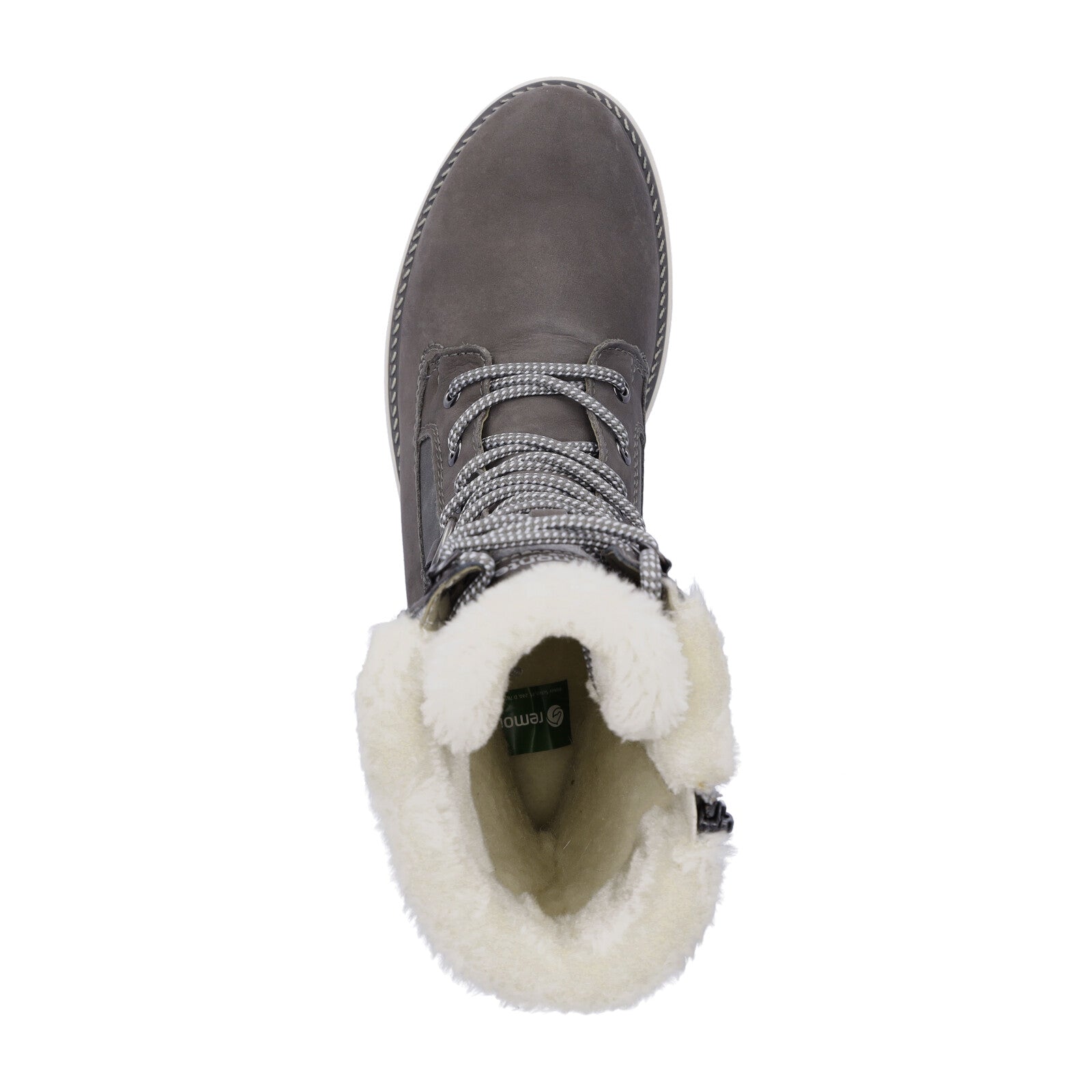 Remonte Damen Winter Schnürboot grau