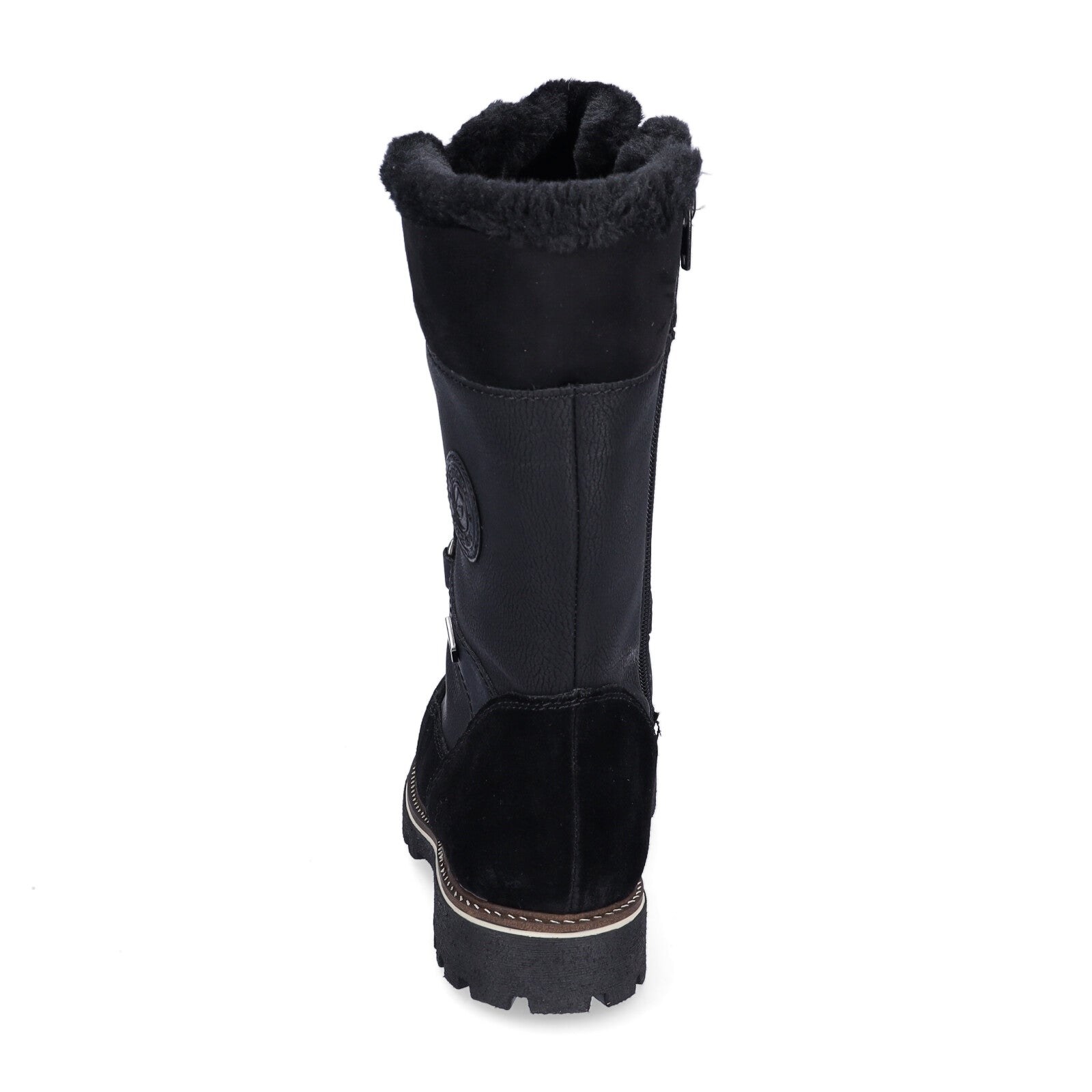 Remonte Damen Halbschaft Stiefel schwarz