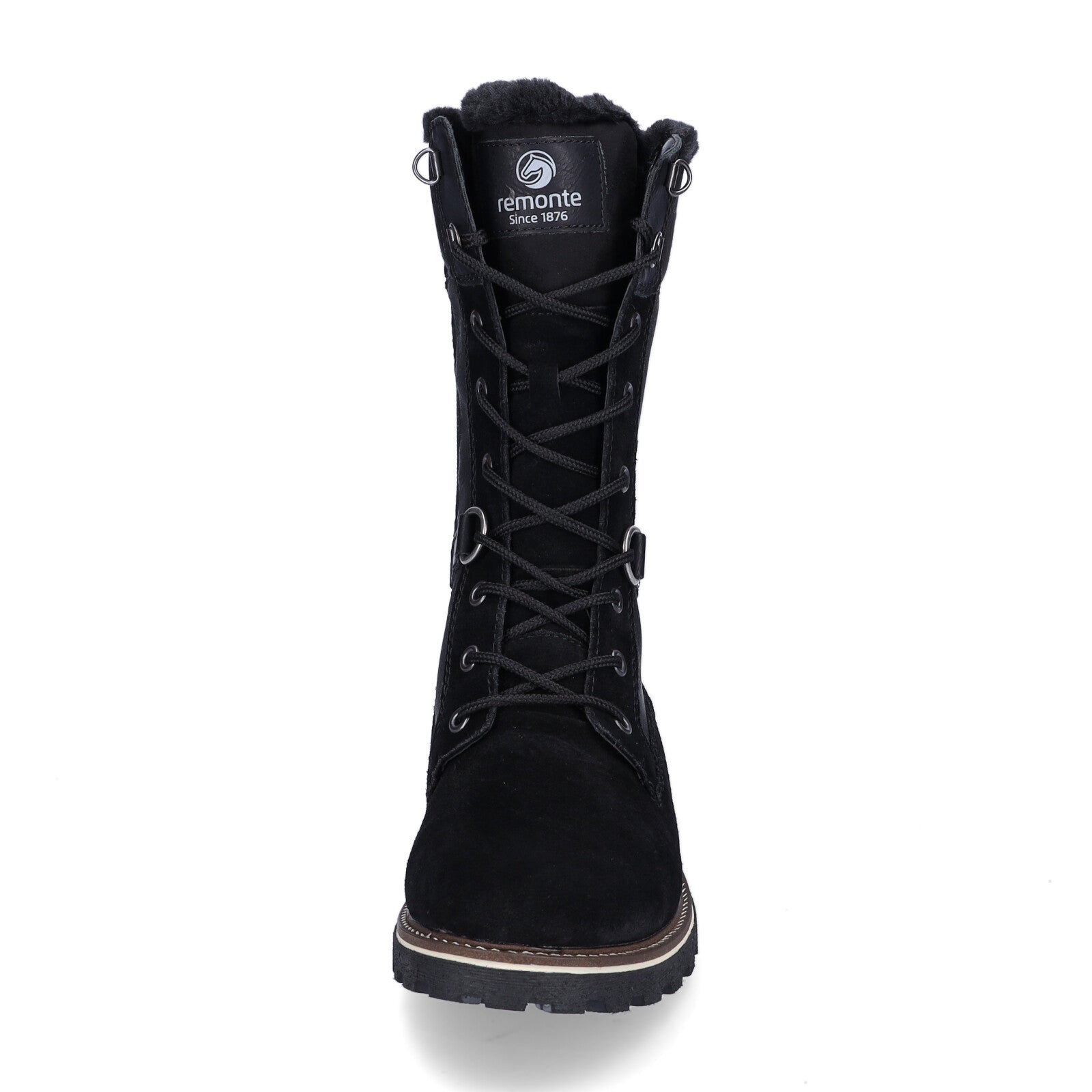 Remonte Damen Halbschaft Stiefel schwarz
