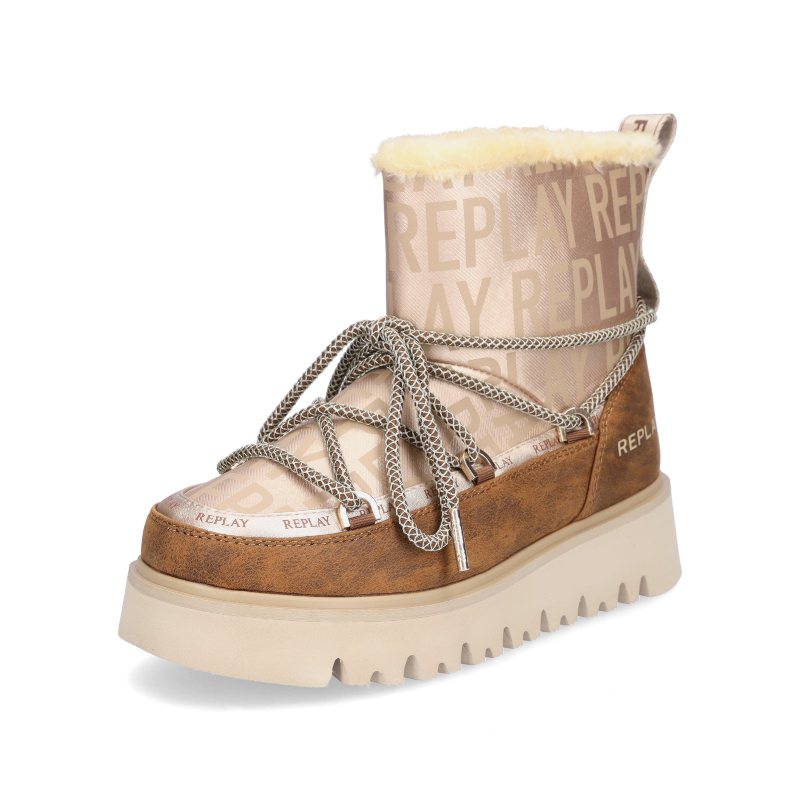 Replay Damen Moonboots Melrose Snow All braun