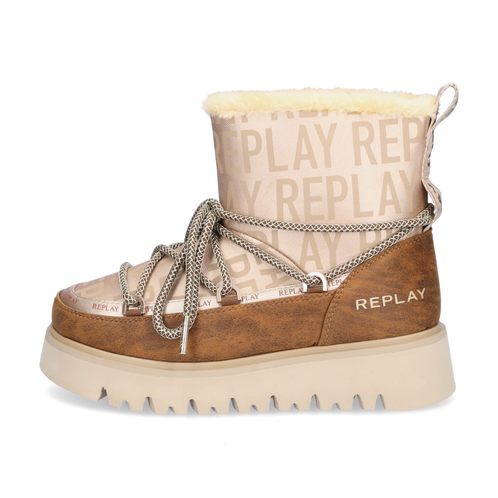 Replay Damen Moonboots Melrose Snow All braun