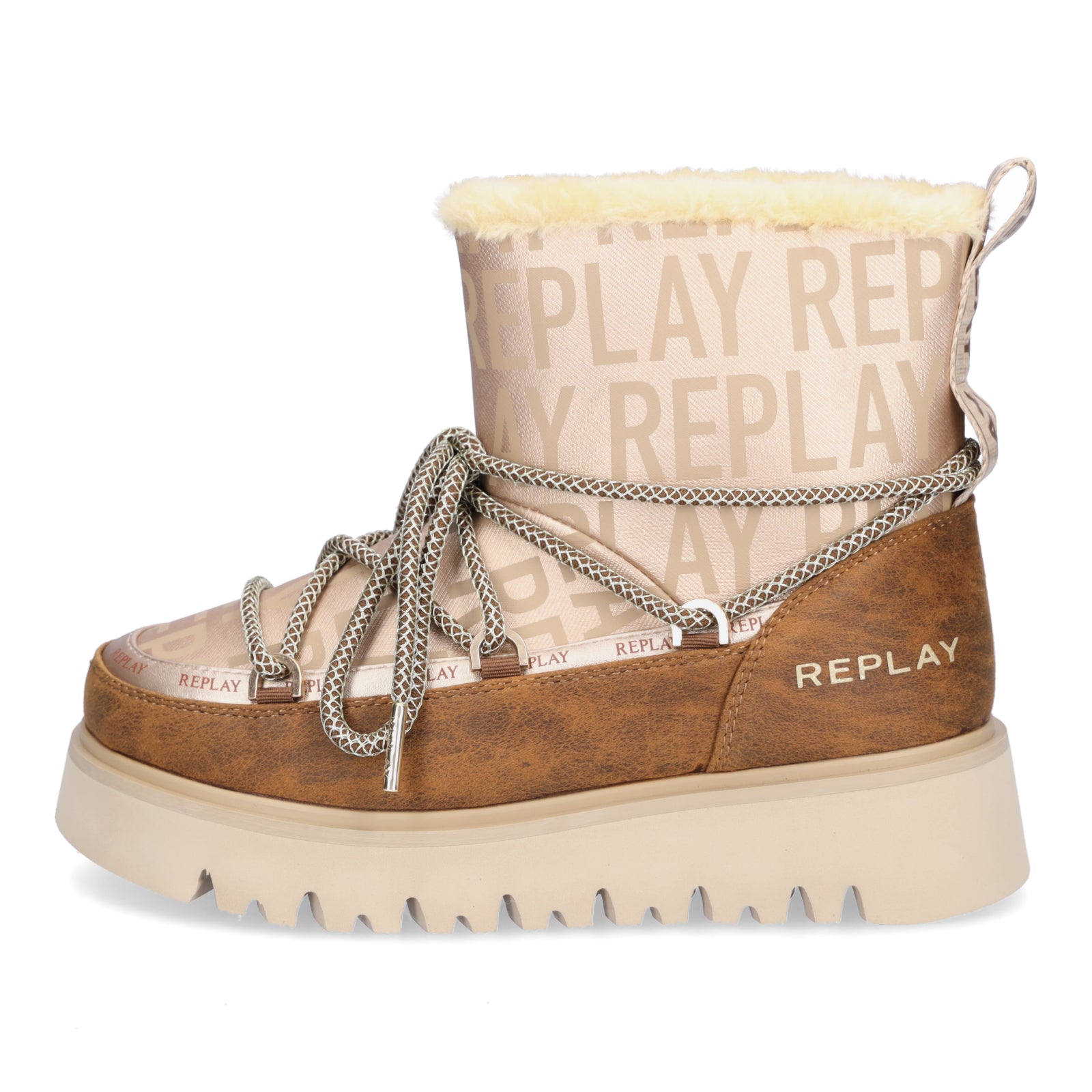 Replay Damen Moonboots Melrose Snow All braun