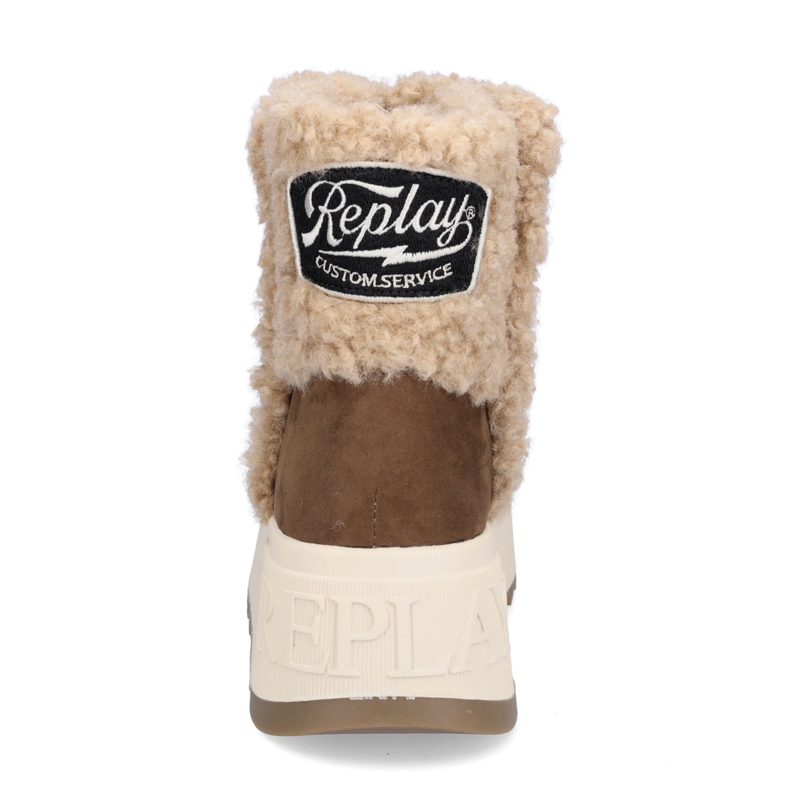Replay Damen Moonboot Vixxi Hair braun