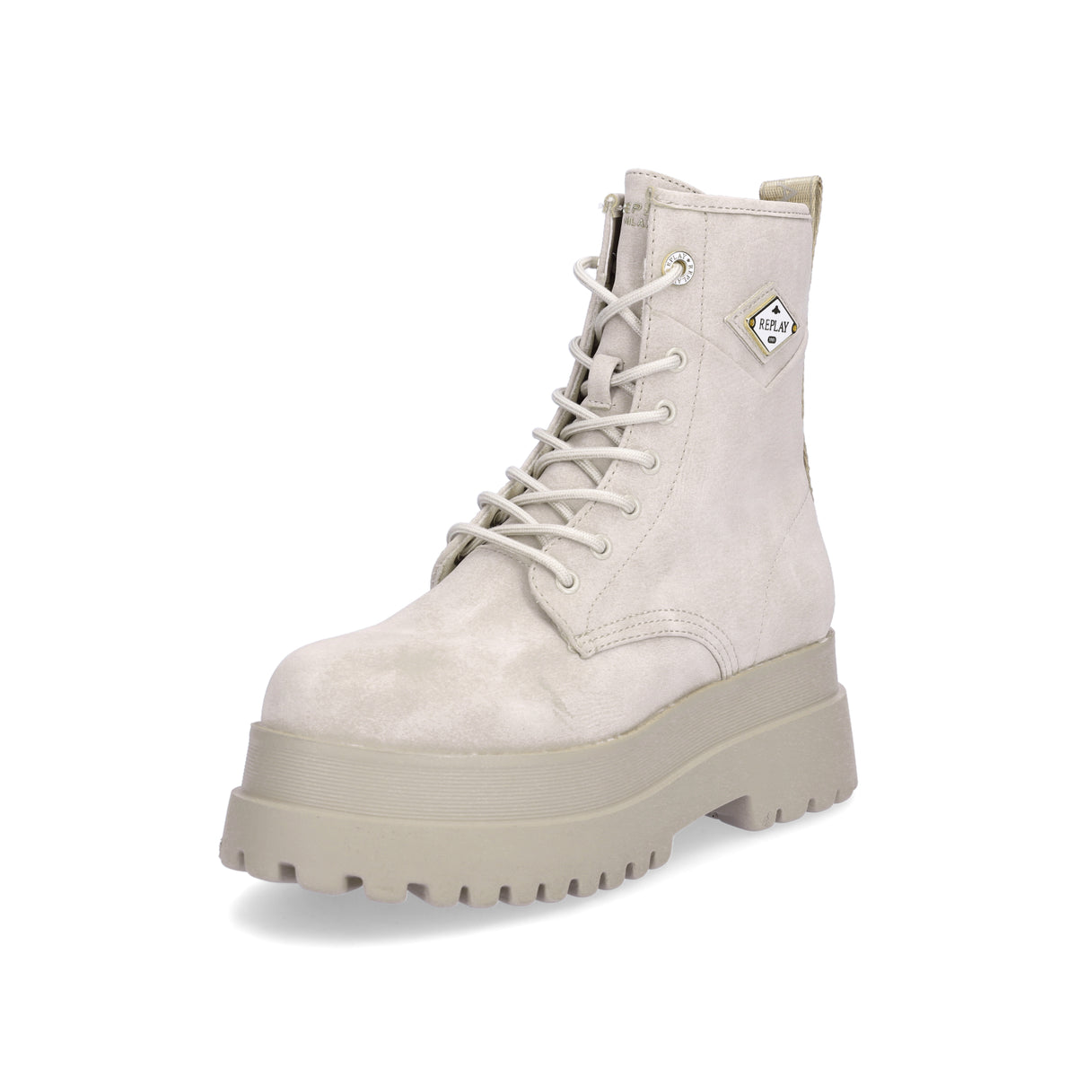 Replay Damen Schnürboot Any Icon beige