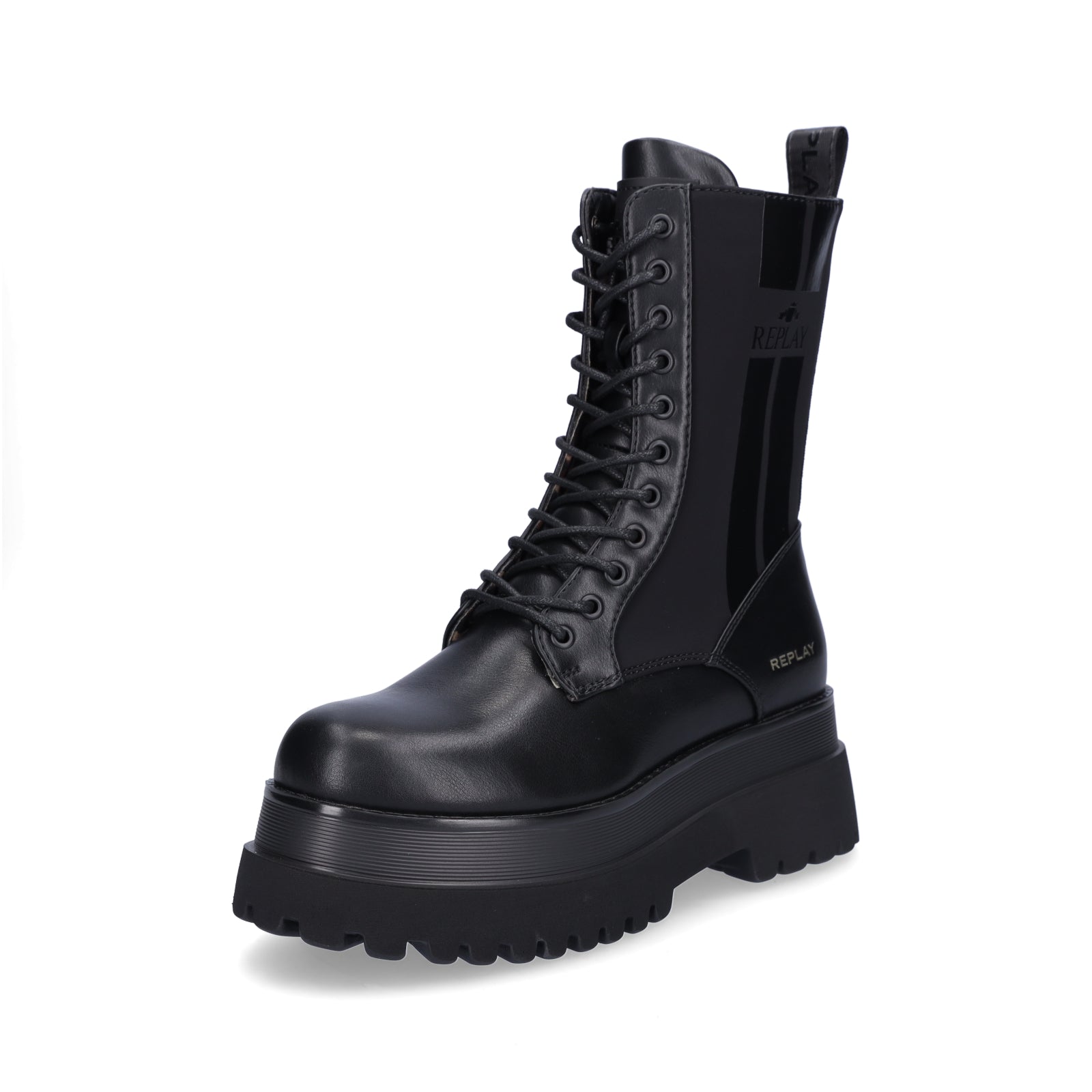Replay Damen Schnürboot Any Over schwarz