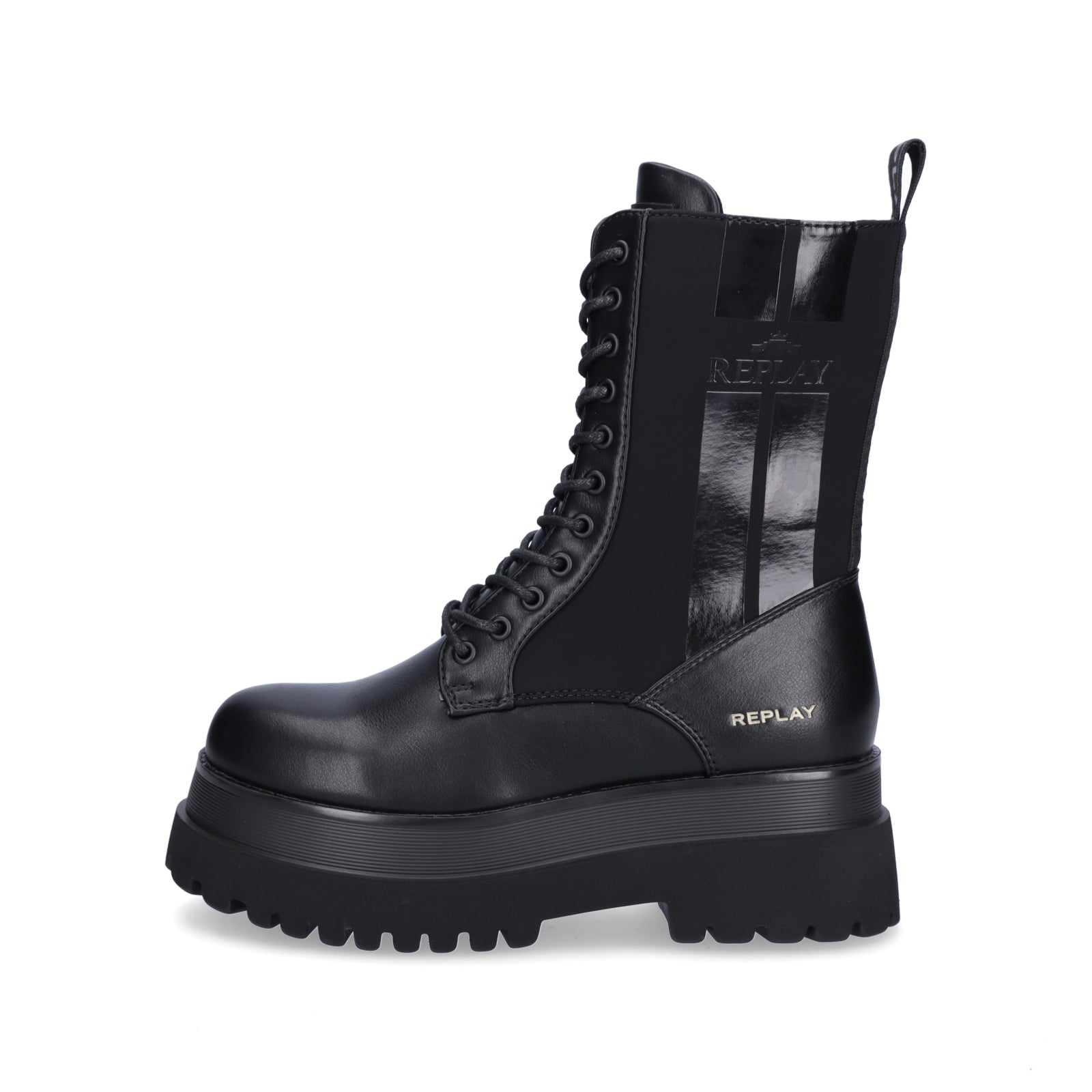 Replay Damen Schnürboot Any Over schwarz