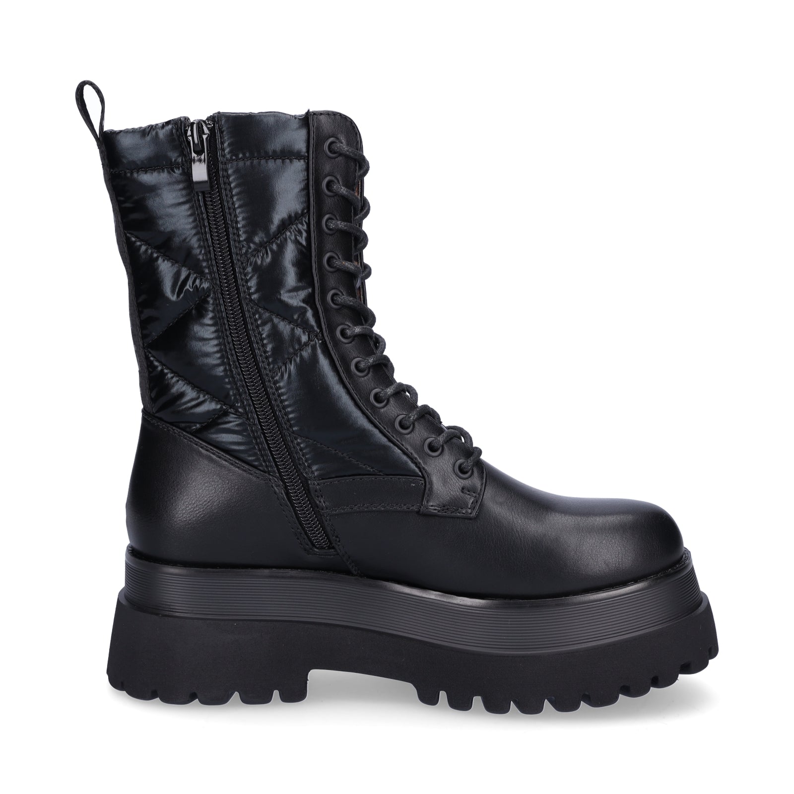 Replay Damen Schnürboot Any Quilt schwarz