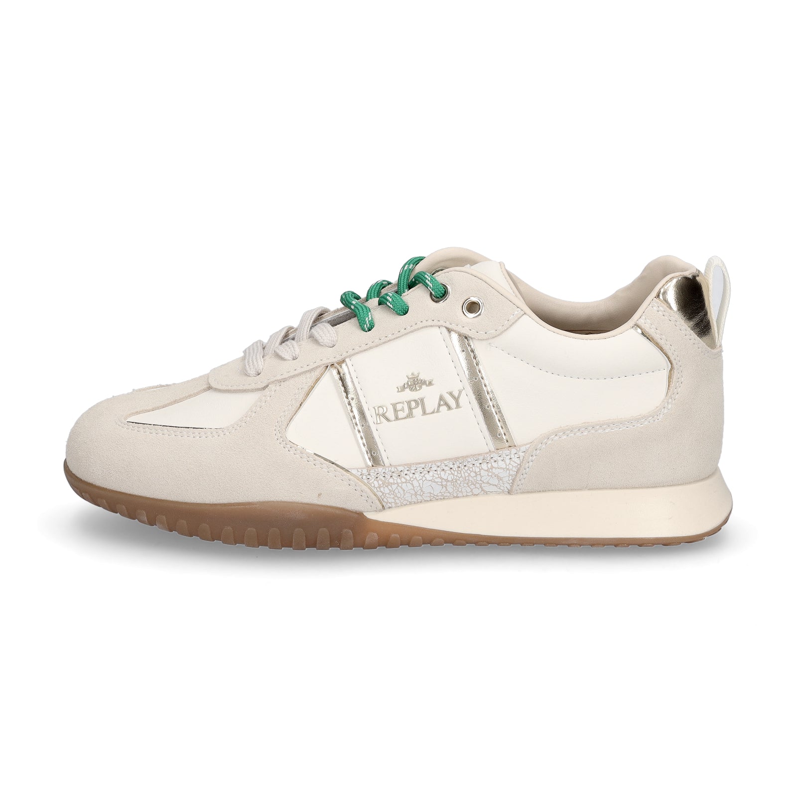 Replay Damen Sneaker beige weiß