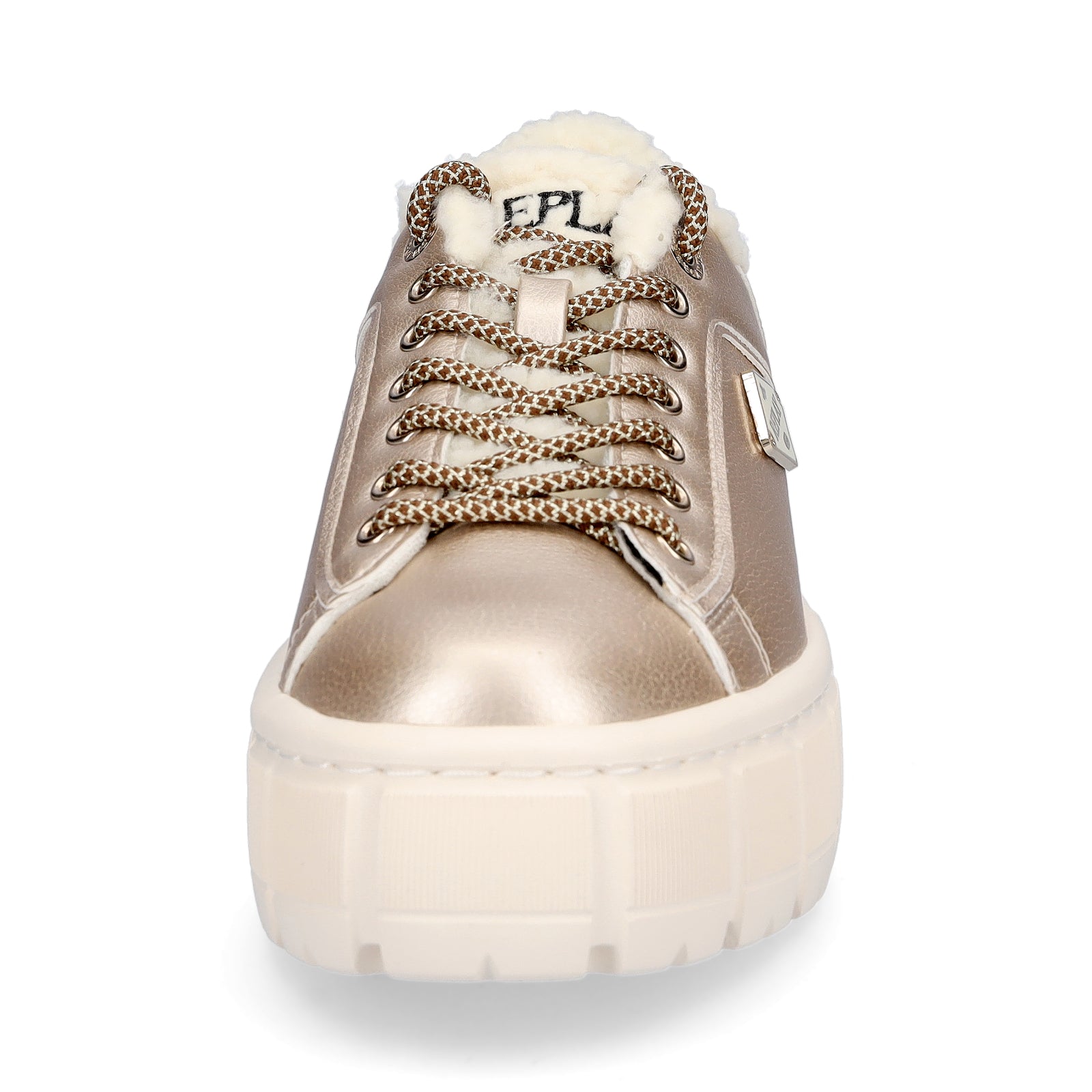 Replay Damen Sneaker Paulette Metal platin