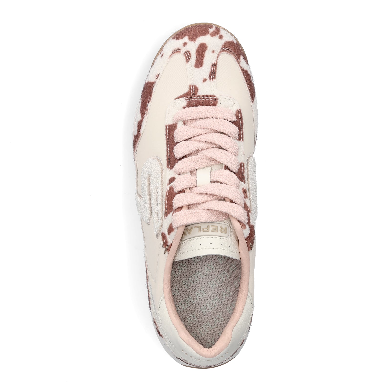 Replay Damen Sneaker weiß braun
