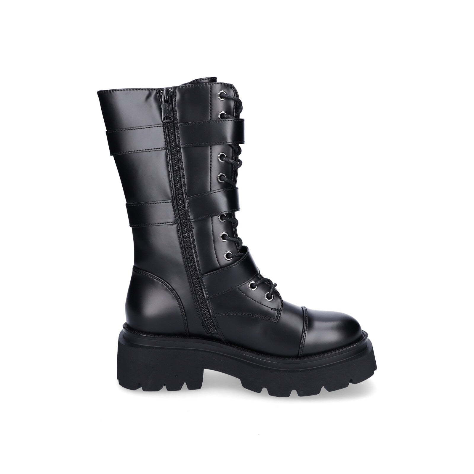 Replay Damen Schnürstiefel Orphea Moto schwarz