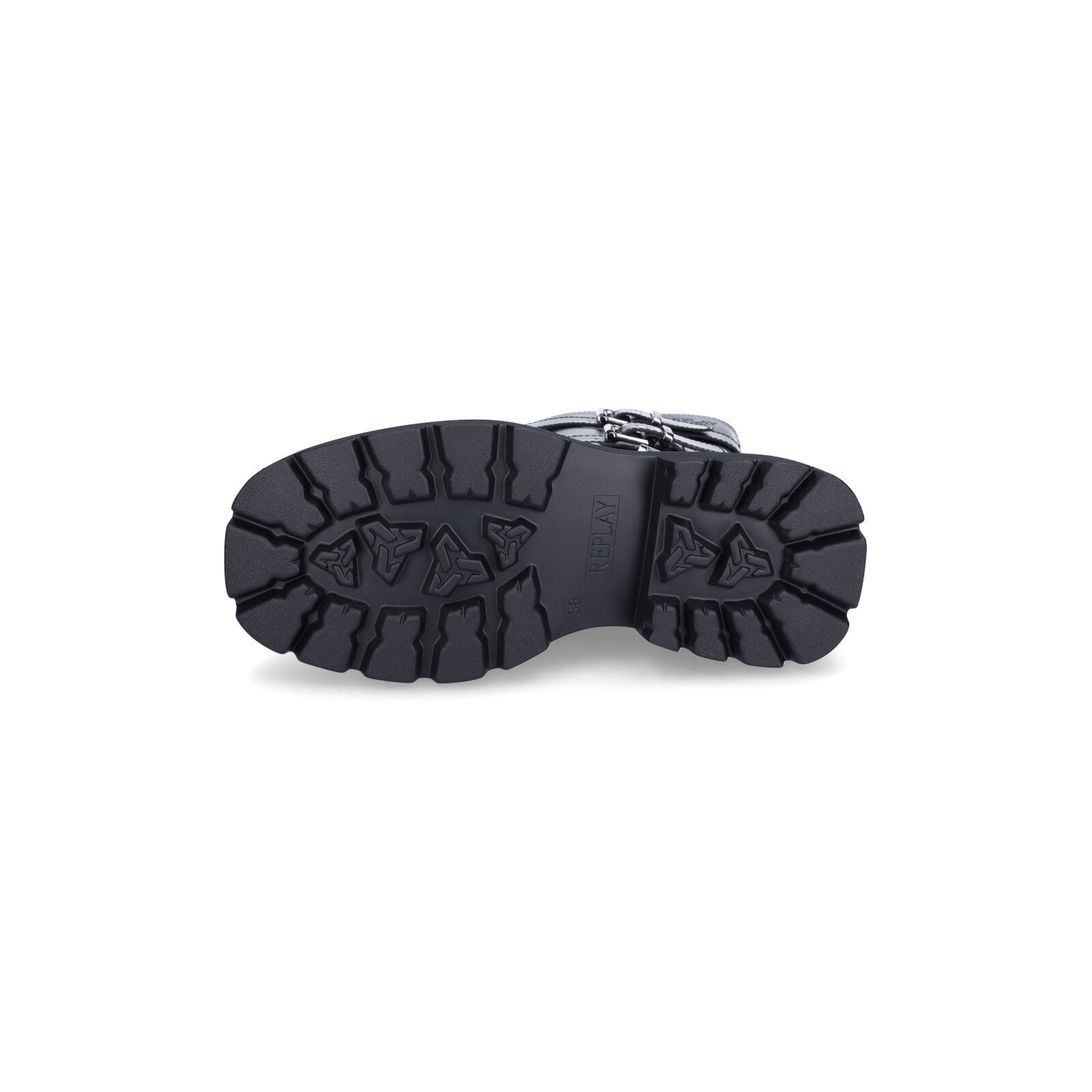 Replay Damen Schnürstiefel Orphea Moto schwarz