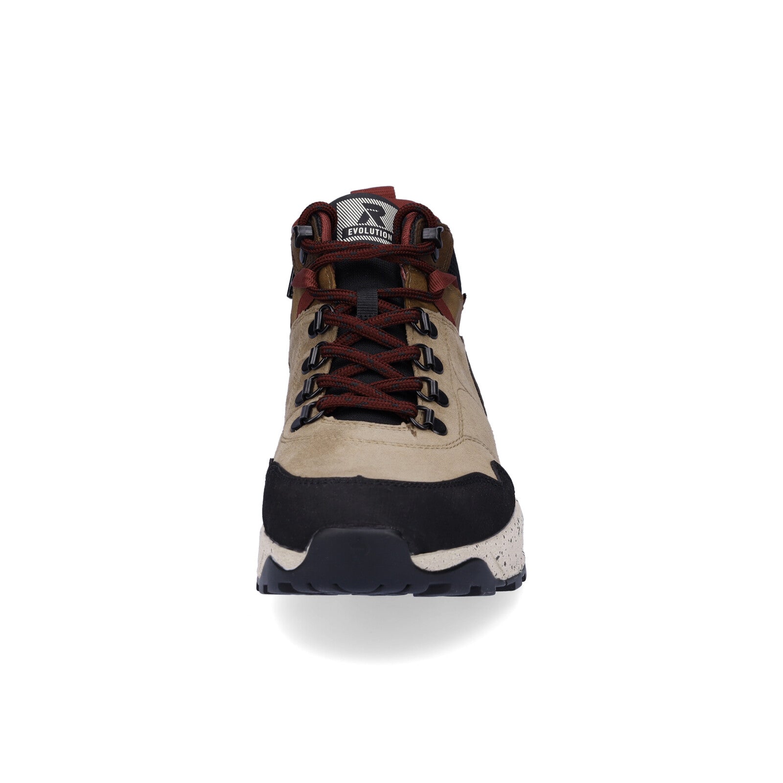 Rieker Evolution women's lace-up boot brown multi