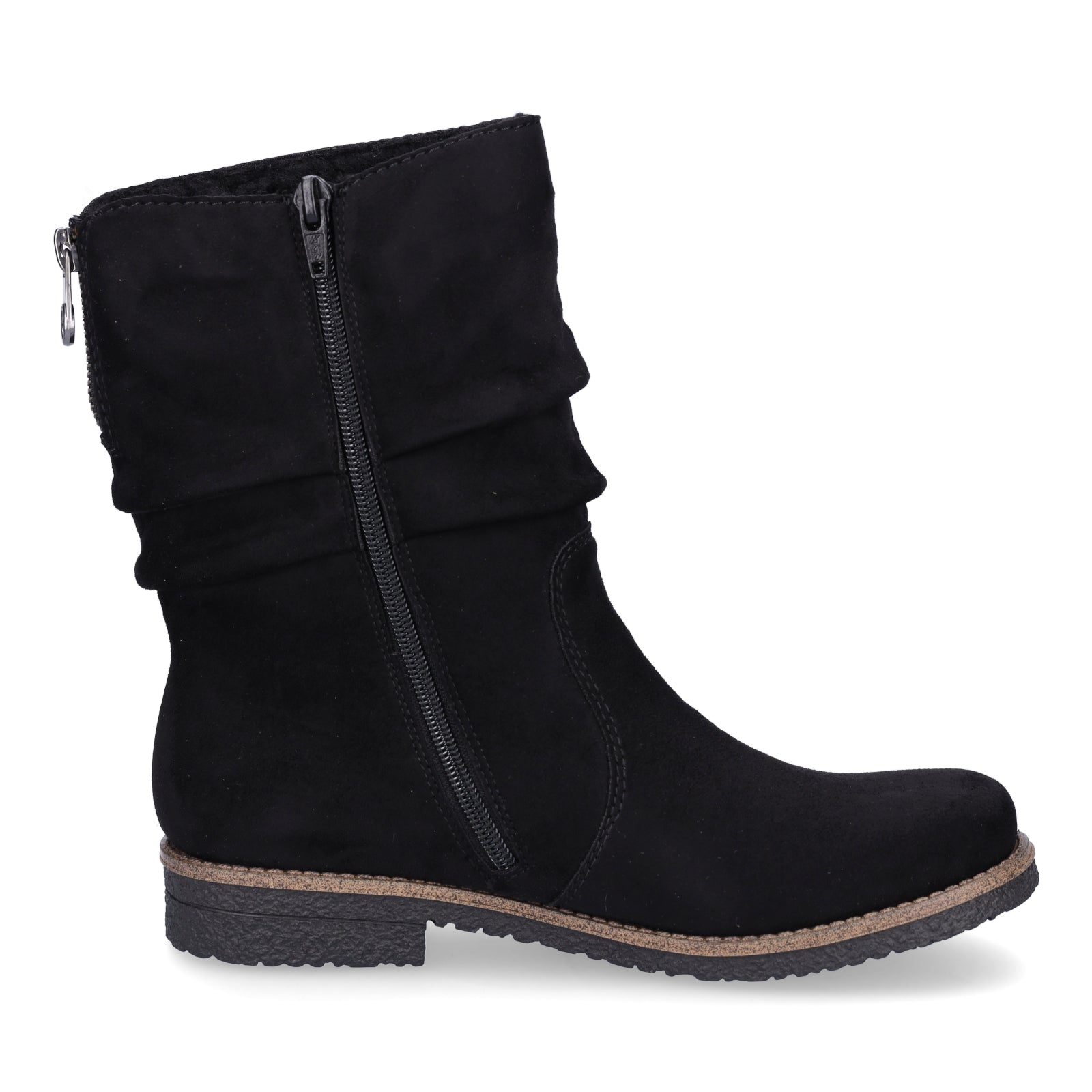 Rieker Damen Boot schwarz
