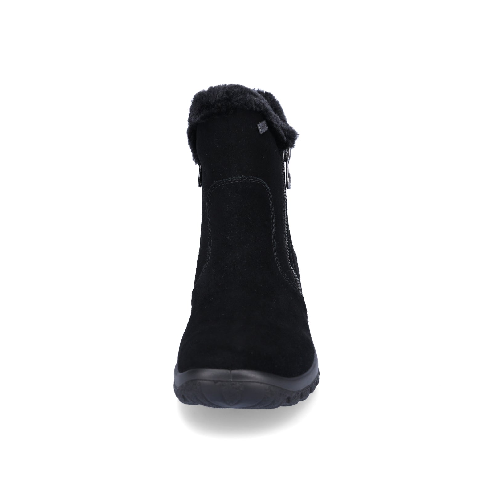 Rieker Damen Boot schwarz