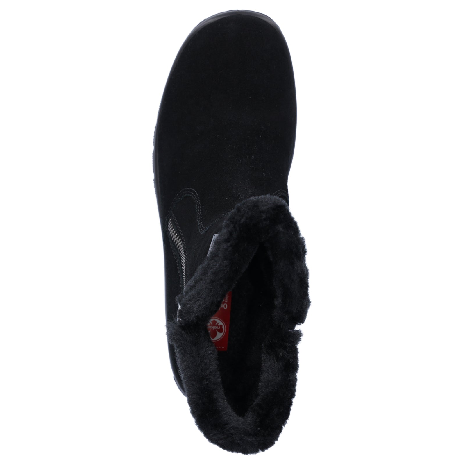 Rieker Damen Boot schwarz