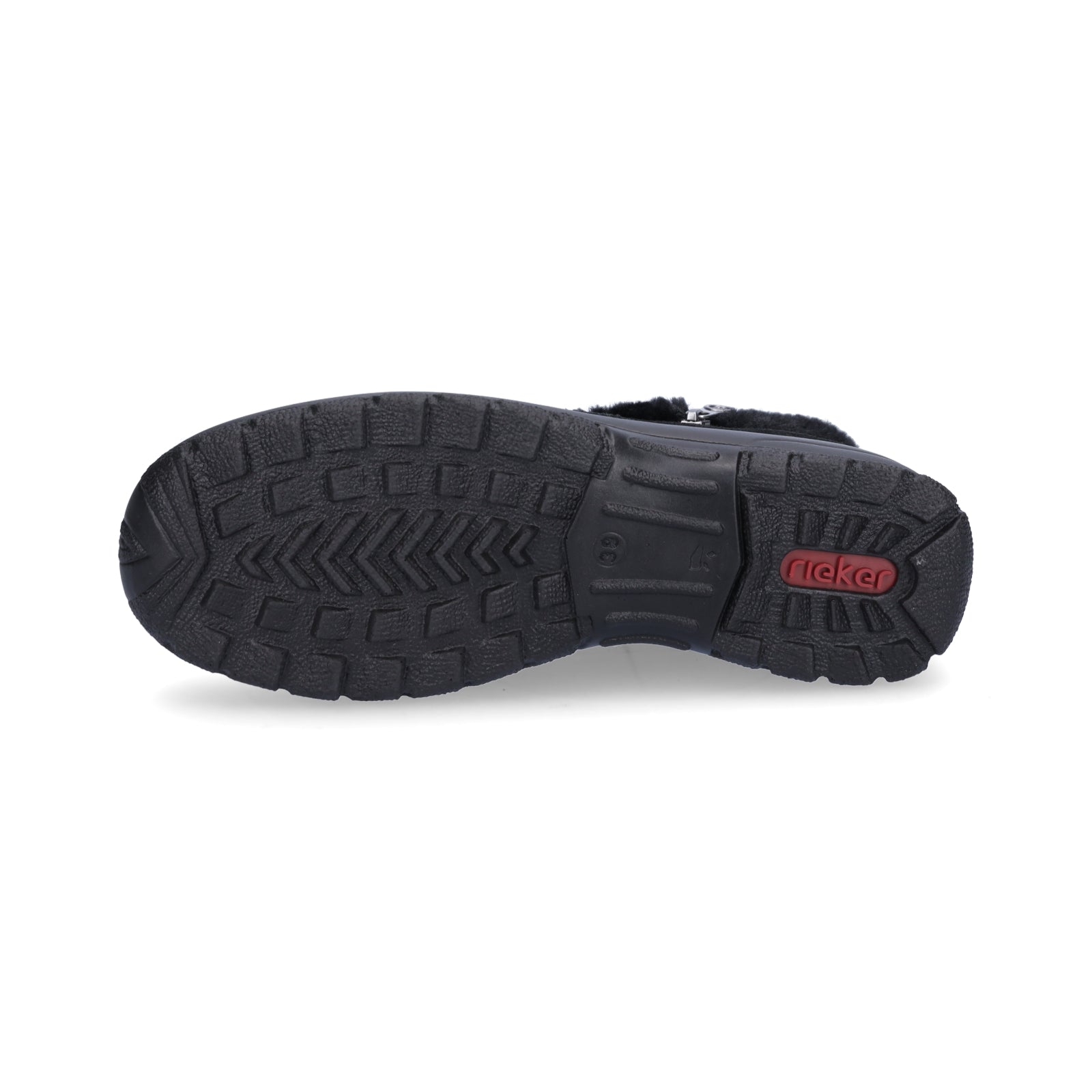 Rieker Damen Boot schwarz