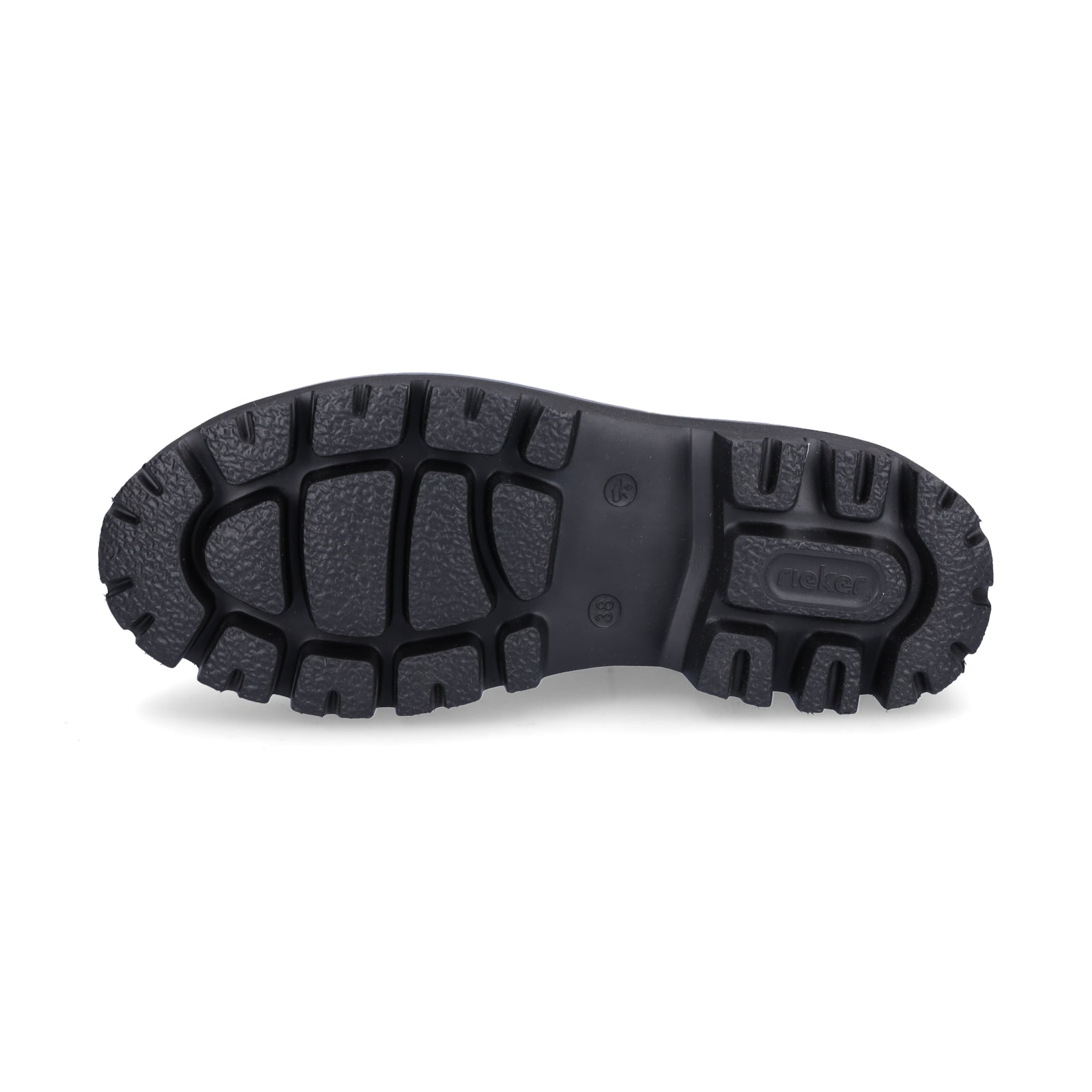 Rieker Damen Boot schwarz