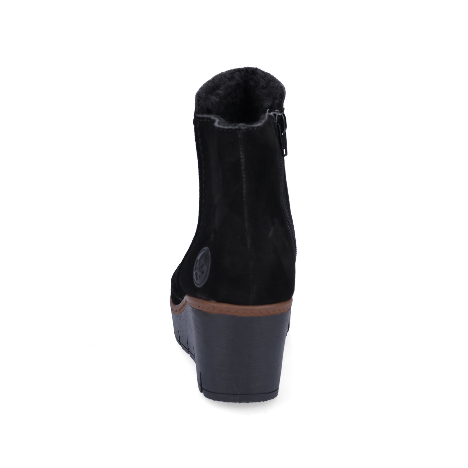 Rieker Damen Stiefelette schwarz