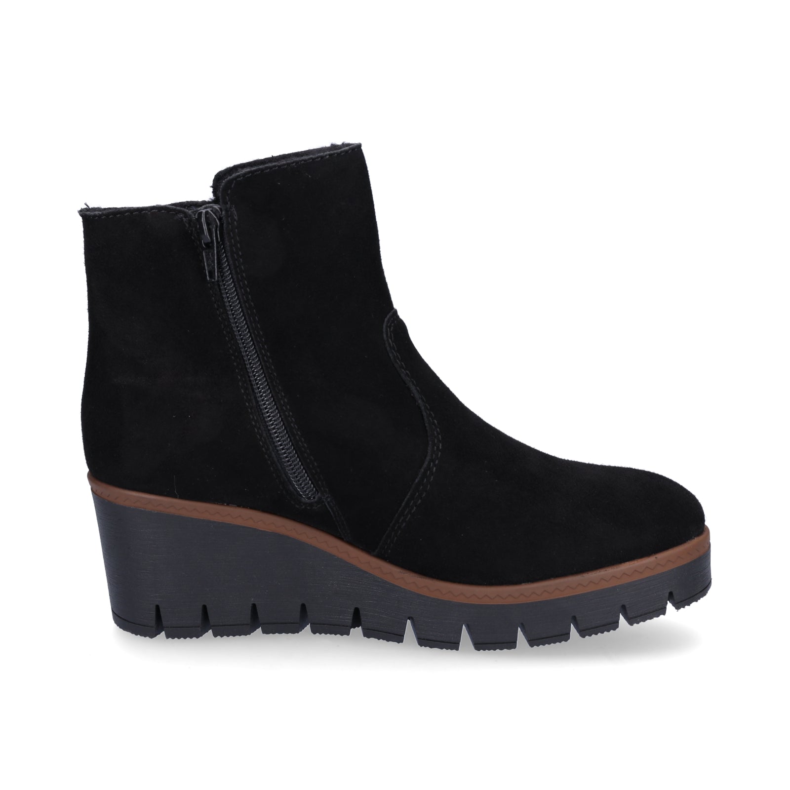 Rieker Damen Stiefelette schwarz