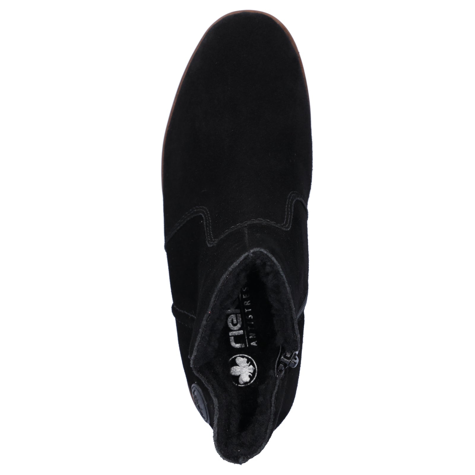 Rieker Damen Stiefelette schwarz