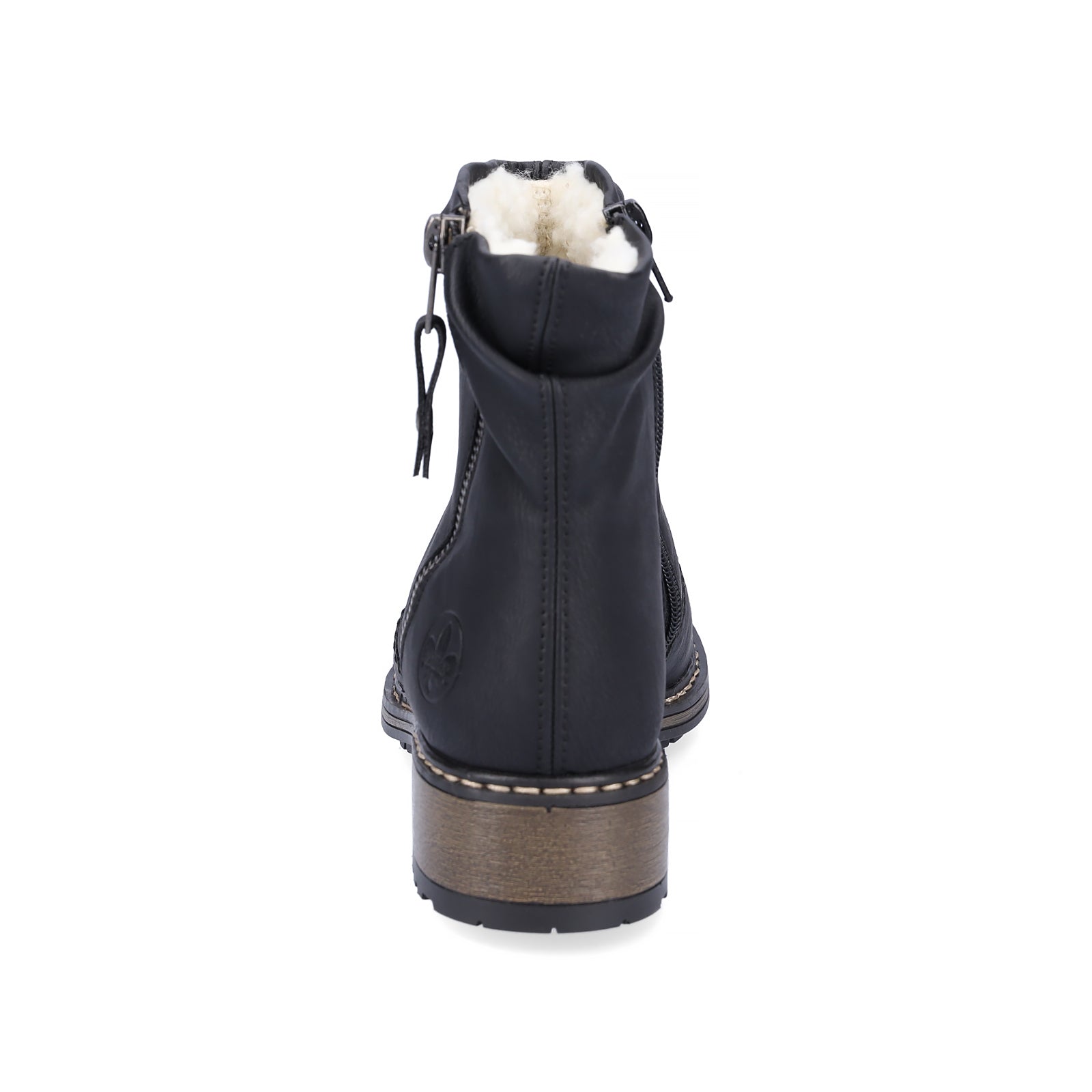 Rieker Damen Boot schwarz
