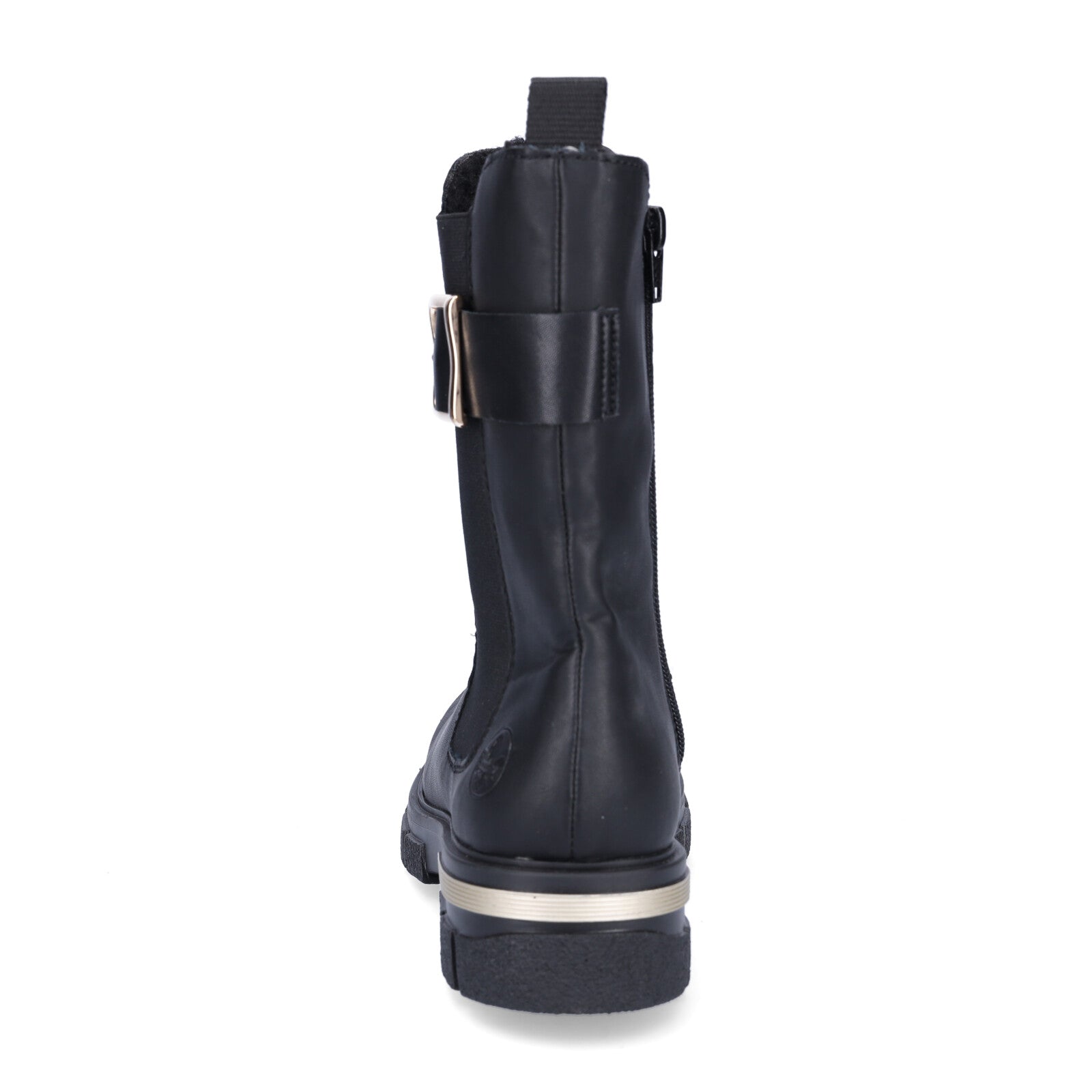 Rieker Damen Boot schwarz