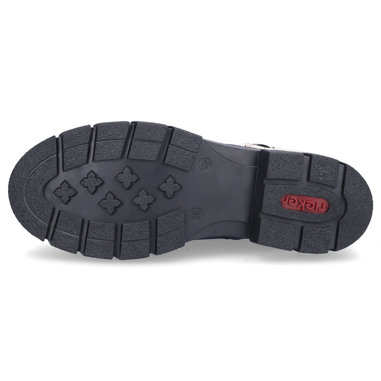 Rieker Damen Boot schwarz