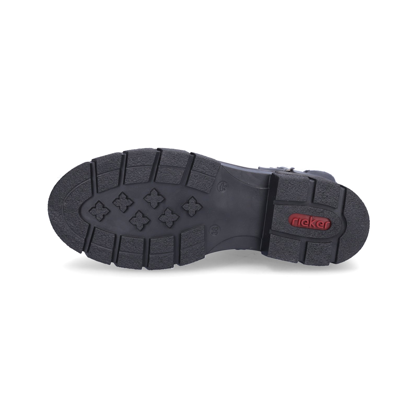 Rieker Damen Boot schwarz