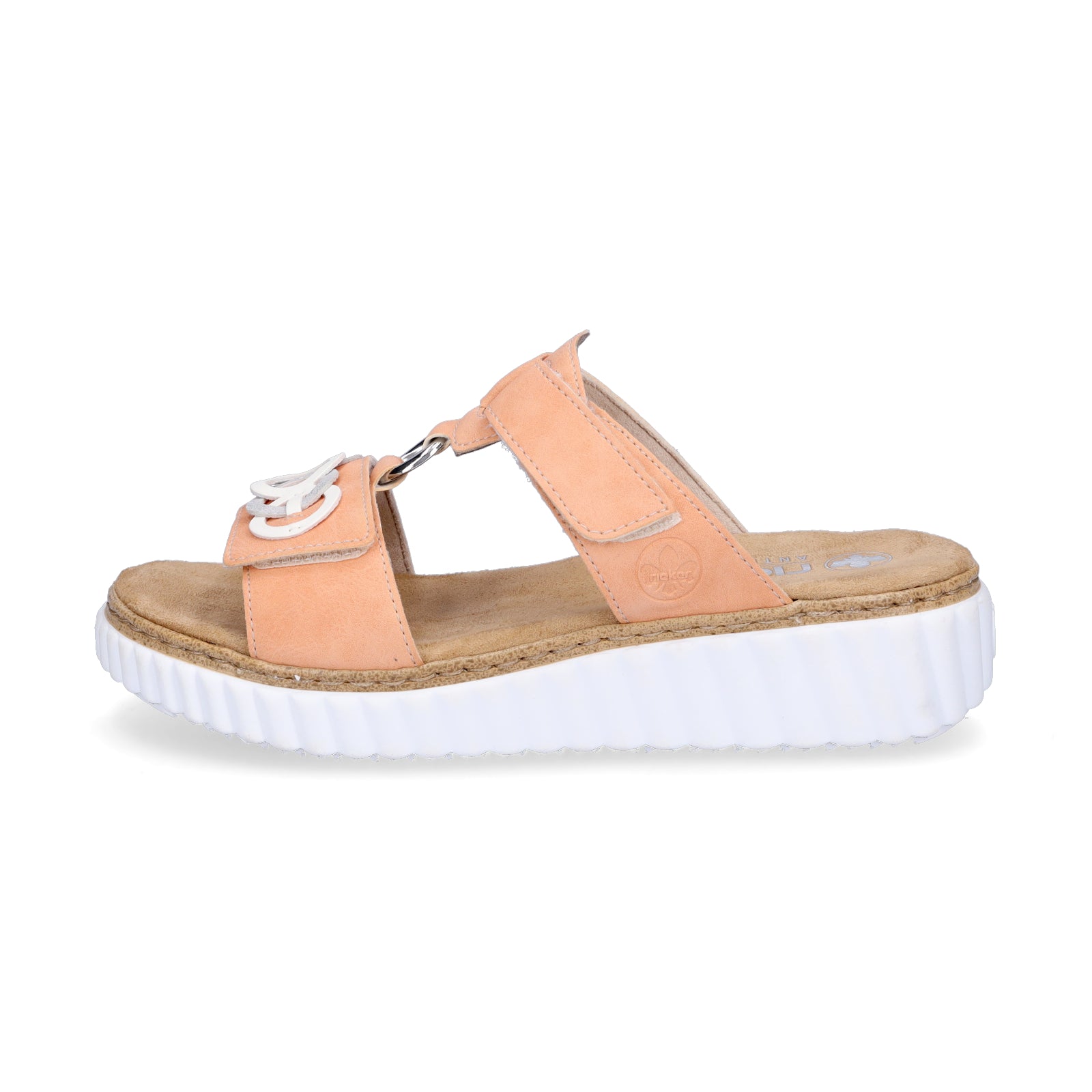 Rieker women's mules apricot