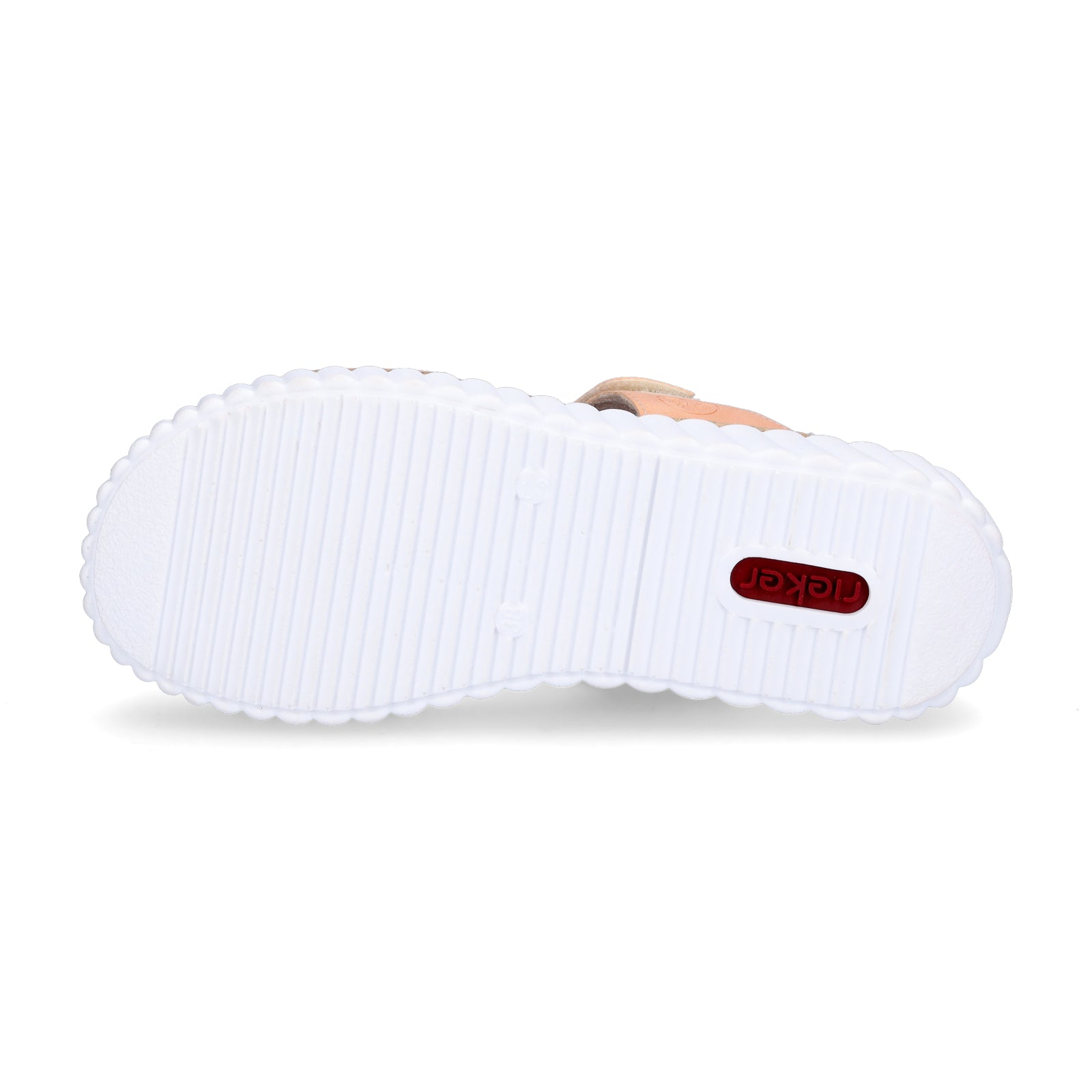 Rieker Damen Pantolette aprikot