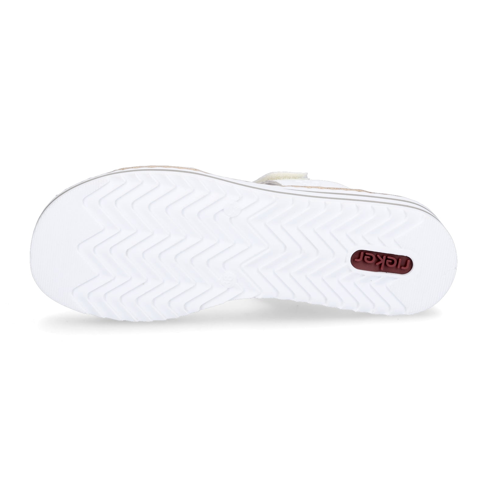 Rieker Damen Pantolette weiß