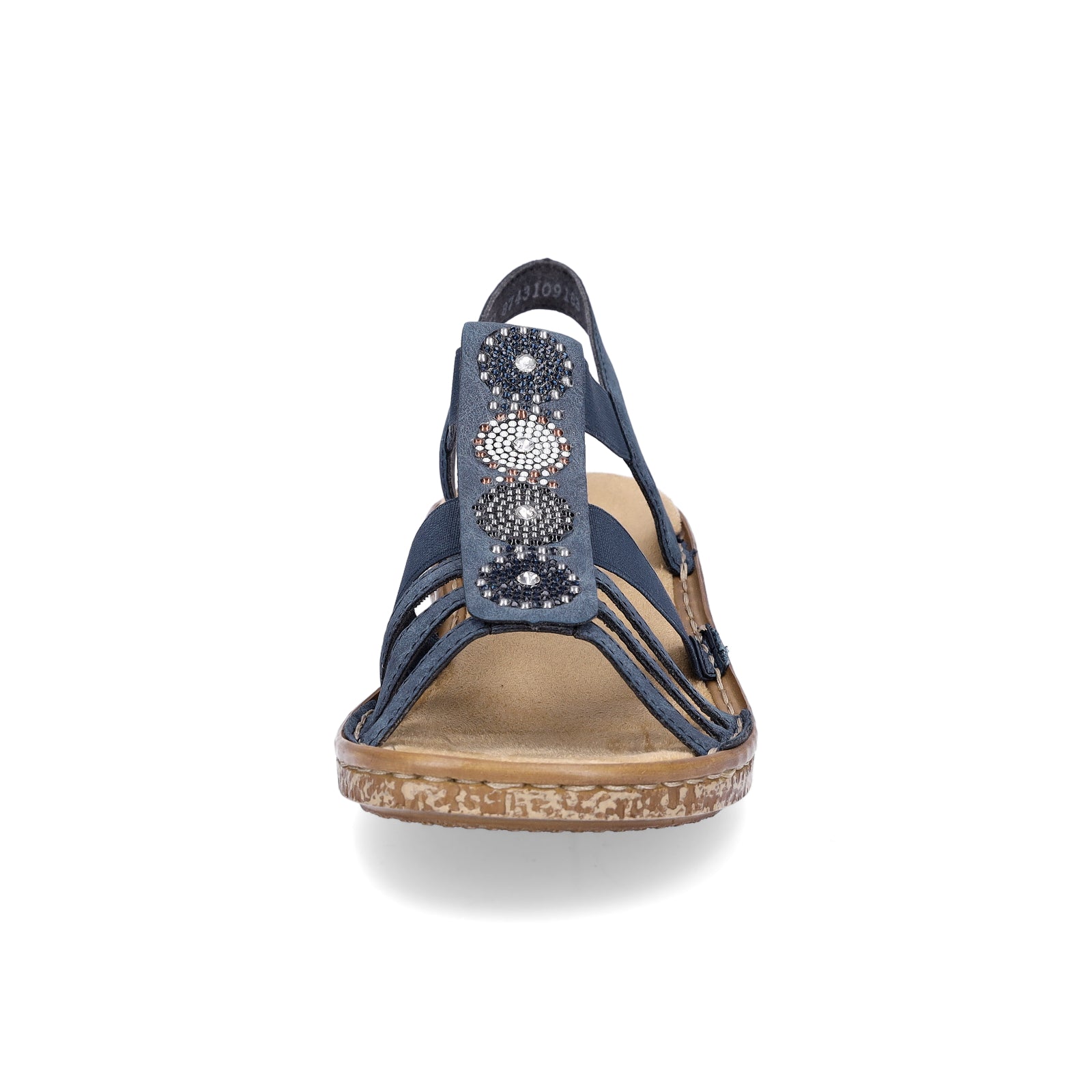 Rieker Damen Sandale blau