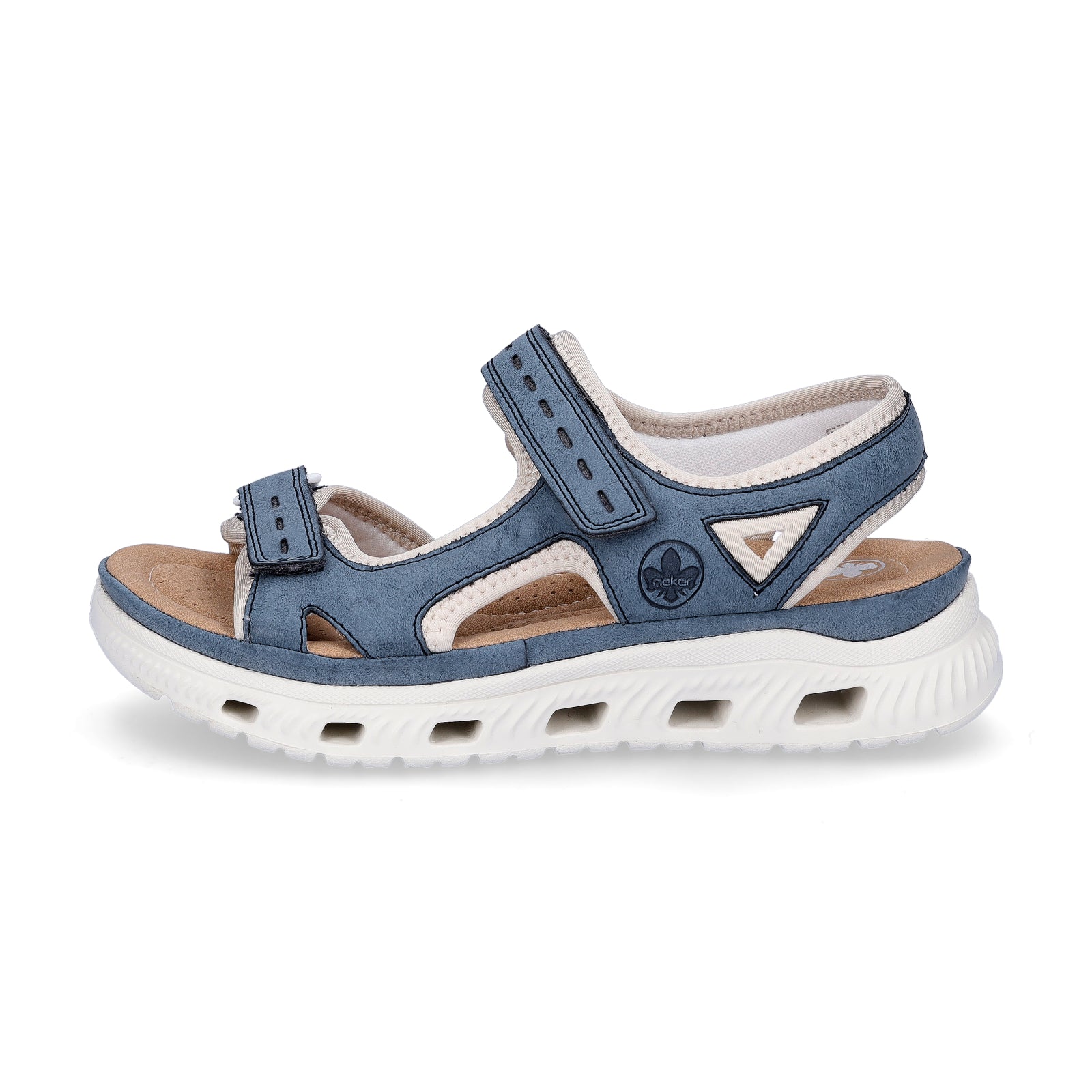 Rieker Damen Sandale blau